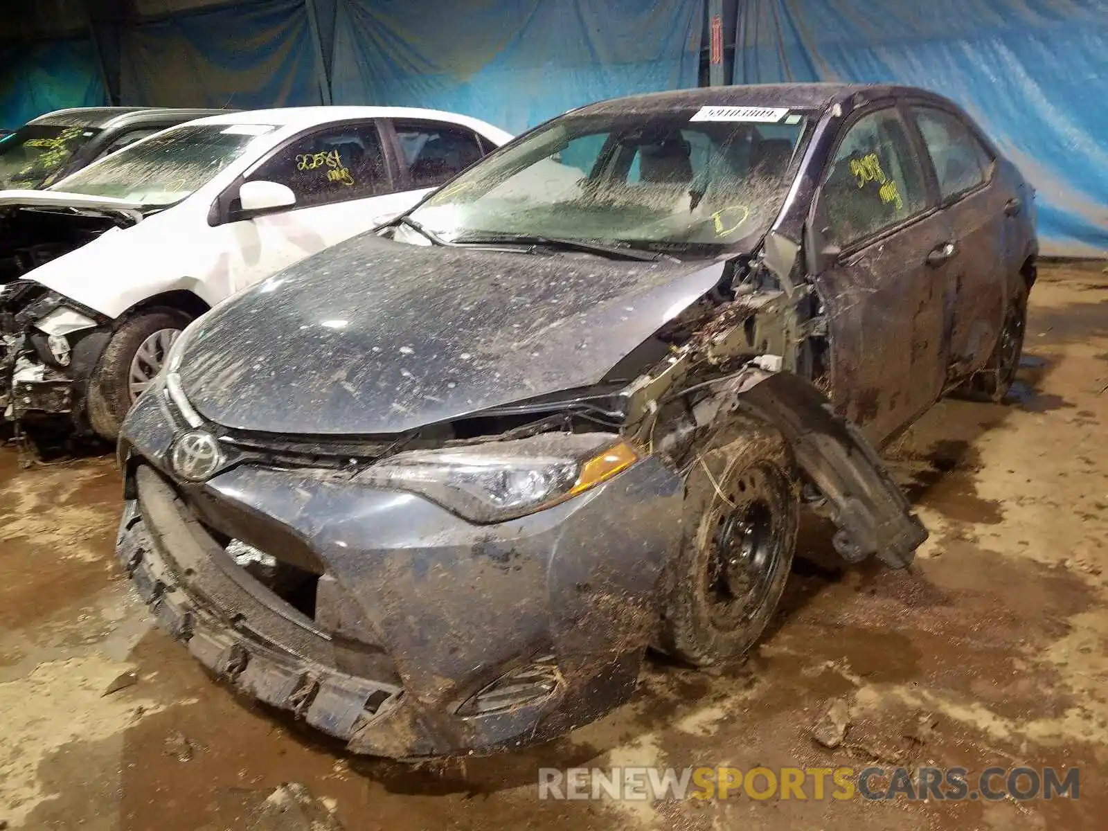 2 Photograph of a damaged car 2T1BURHE9KC235359 TOYOTA COROLLA 2019