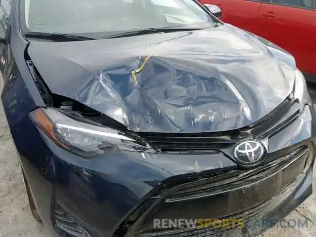 9 Photograph of a damaged car 2T1BURHE9KC235507 TOYOTA COROLLA 2019