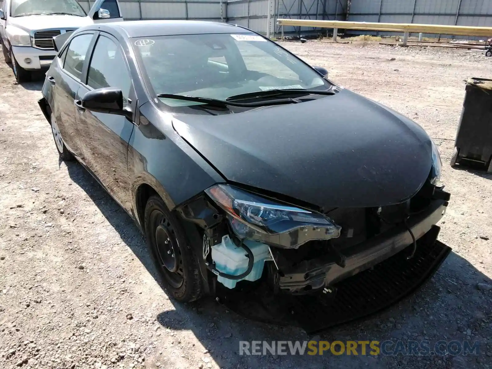 1 Photograph of a damaged car 2T1BURHE9KC236365 TOYOTA COROLLA 2019