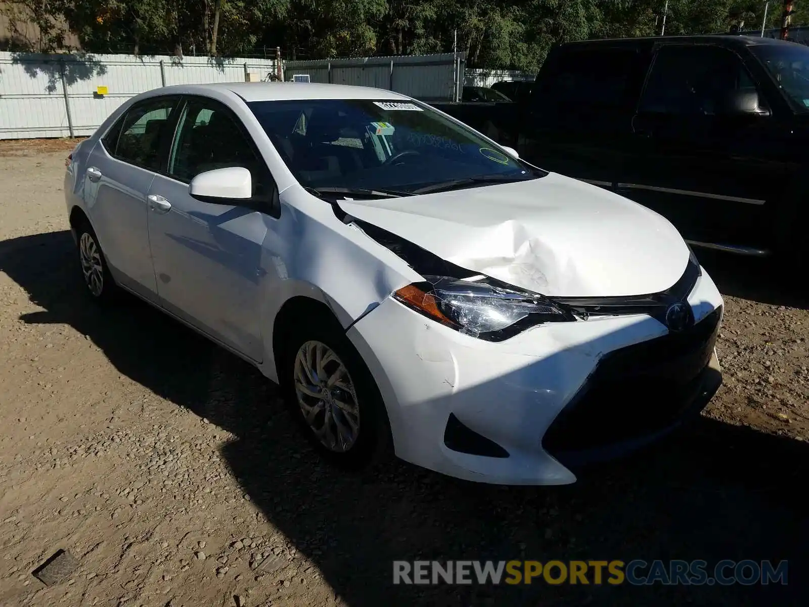 1 Photograph of a damaged car 2T1BURHE9KC237225 TOYOTA COROLLA 2019