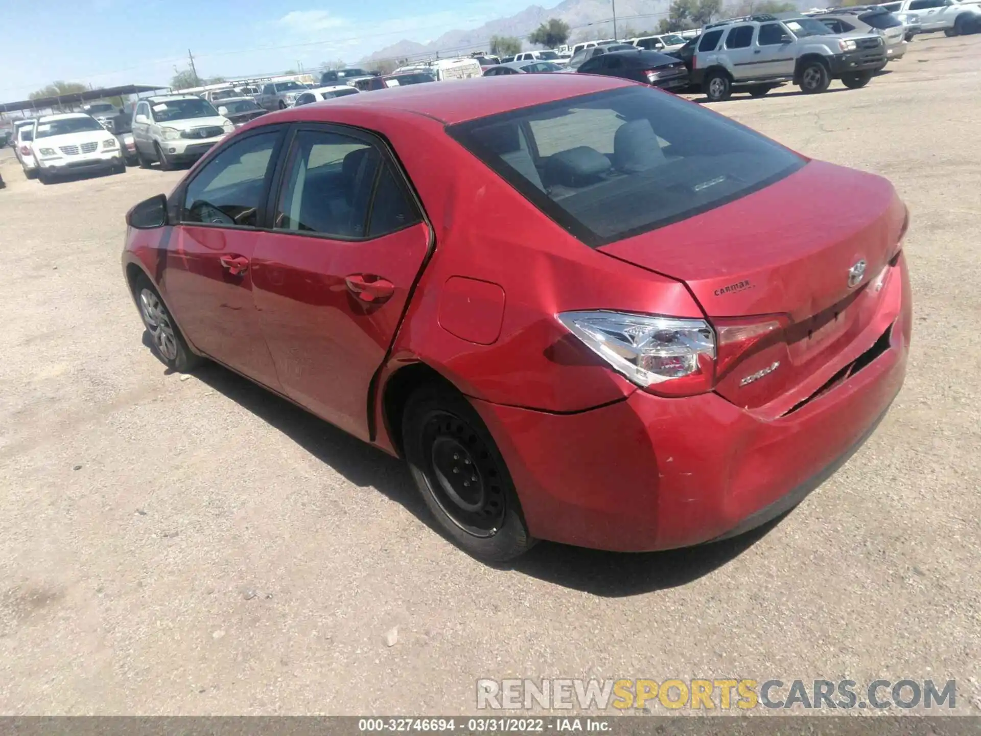 3 Photograph of a damaged car 2T1BURHE9KC237824 TOYOTA COROLLA 2019