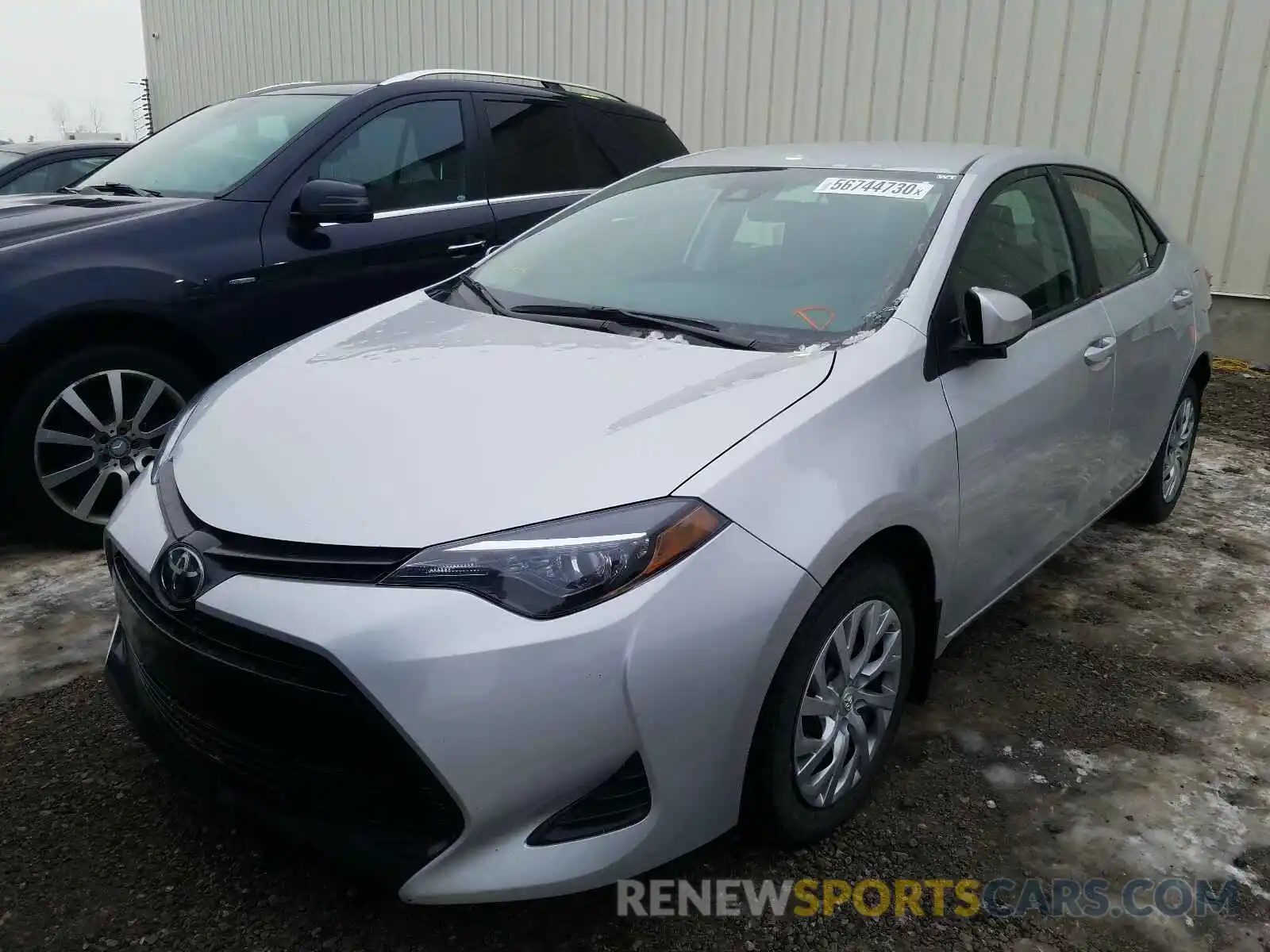 2 Photograph of a damaged car 2T1BURHE9KC237967 TOYOTA COROLLA 2019