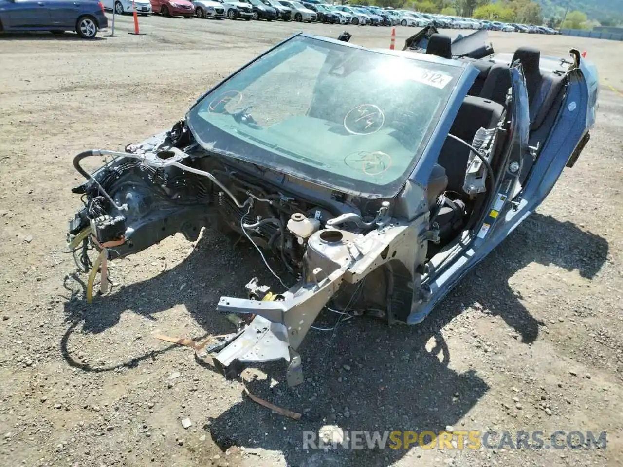 2 Photograph of a damaged car 2T1BURHE9KC238892 TOYOTA COROLLA 2019