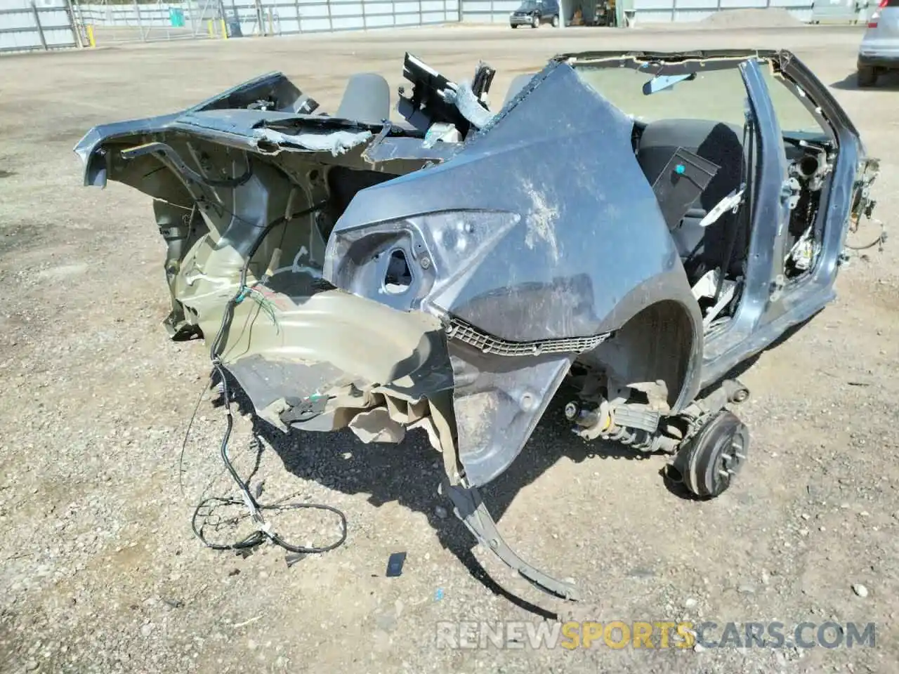 4 Photograph of a damaged car 2T1BURHE9KC238892 TOYOTA COROLLA 2019