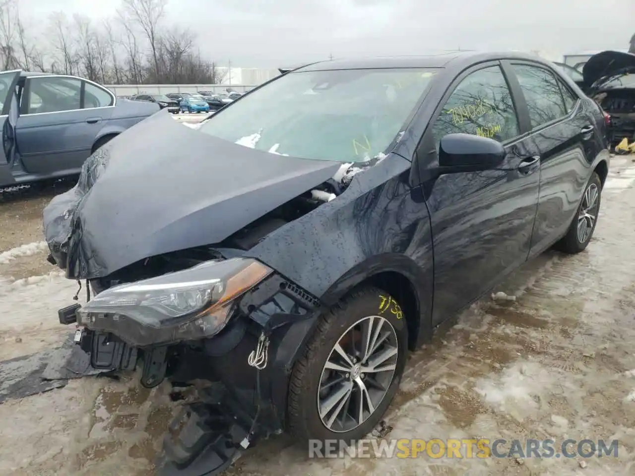 2 Photograph of a damaged car 2T1BURHE9KC239296 TOYOTA COROLLA 2019