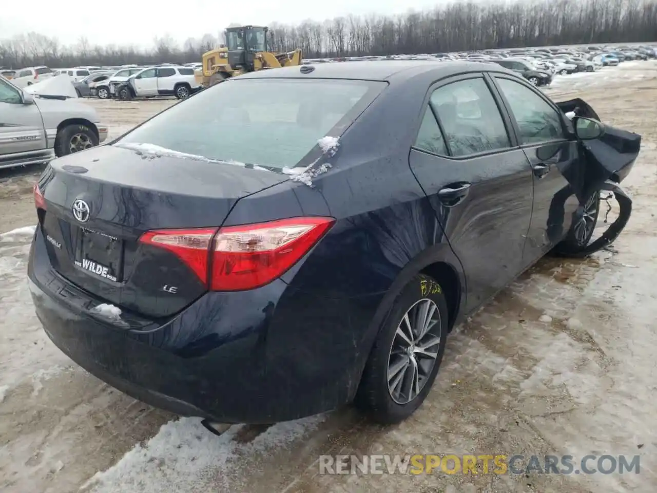 4 Photograph of a damaged car 2T1BURHE9KC239296 TOYOTA COROLLA 2019