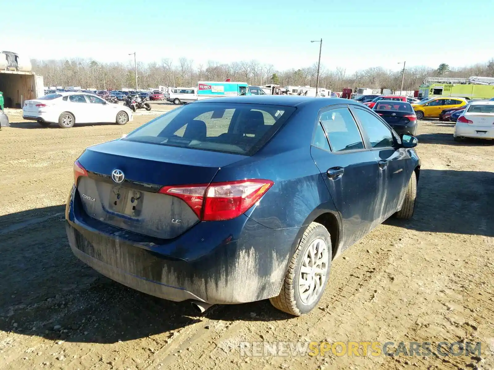 4 Photograph of a damaged car 2T1BURHE9KC239489 TOYOTA COROLLA 2019