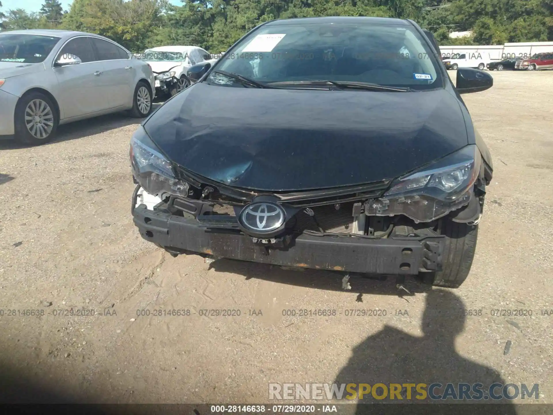 6 Photograph of a damaged car 2T1BURHE9KC239895 TOYOTA COROLLA 2019