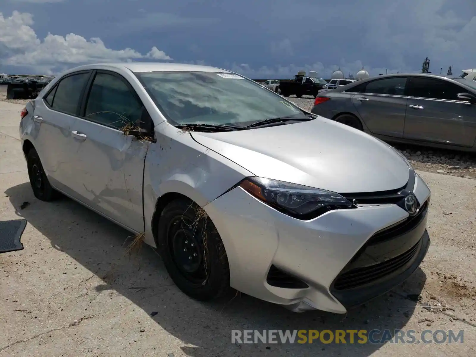 1 Photograph of a damaged car 2T1BURHE9KC240416 TOYOTA COROLLA 2019