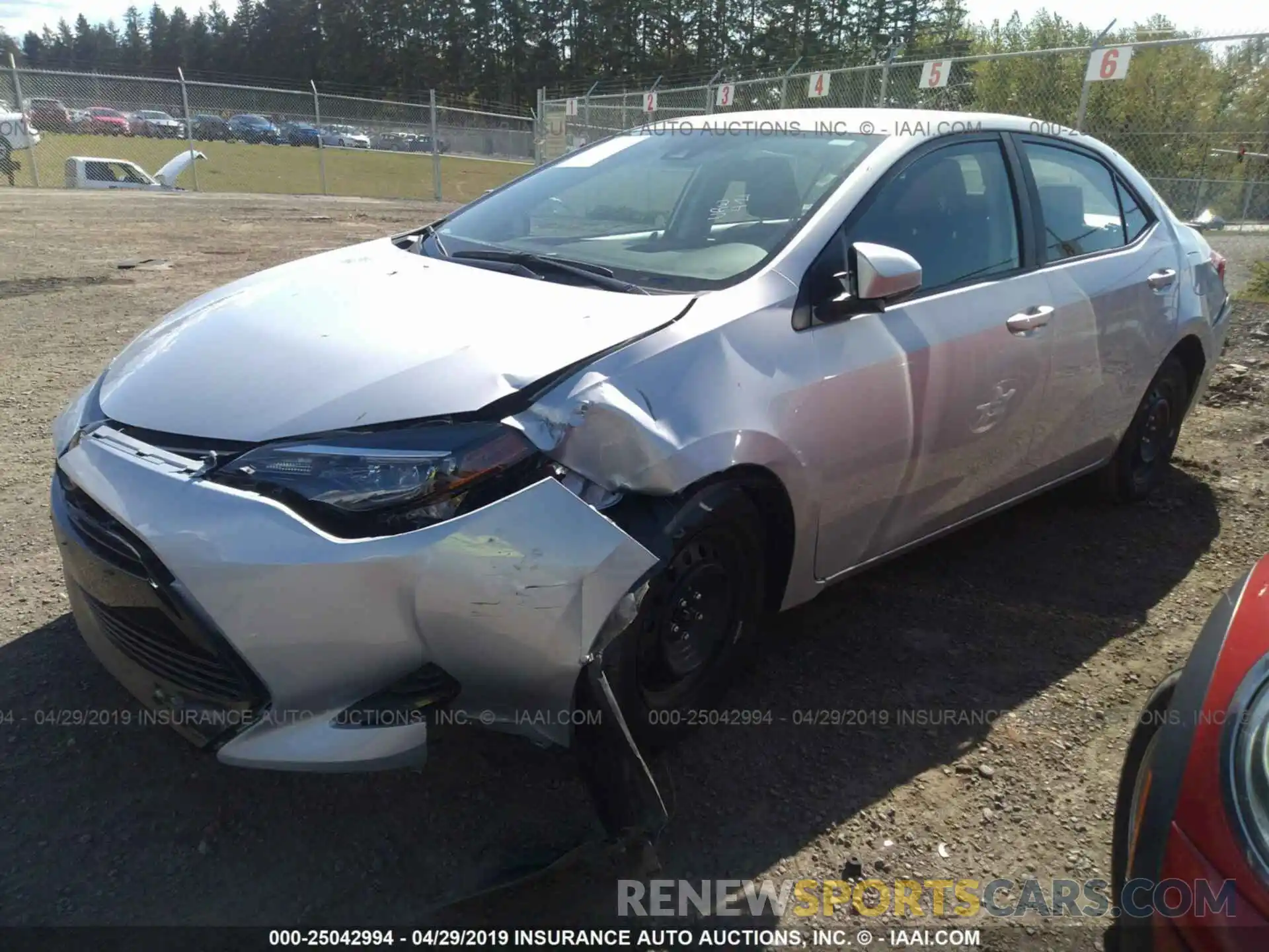 2 Photograph of a damaged car 2T1BURHE9KC241338 TOYOTA COROLLA 2019