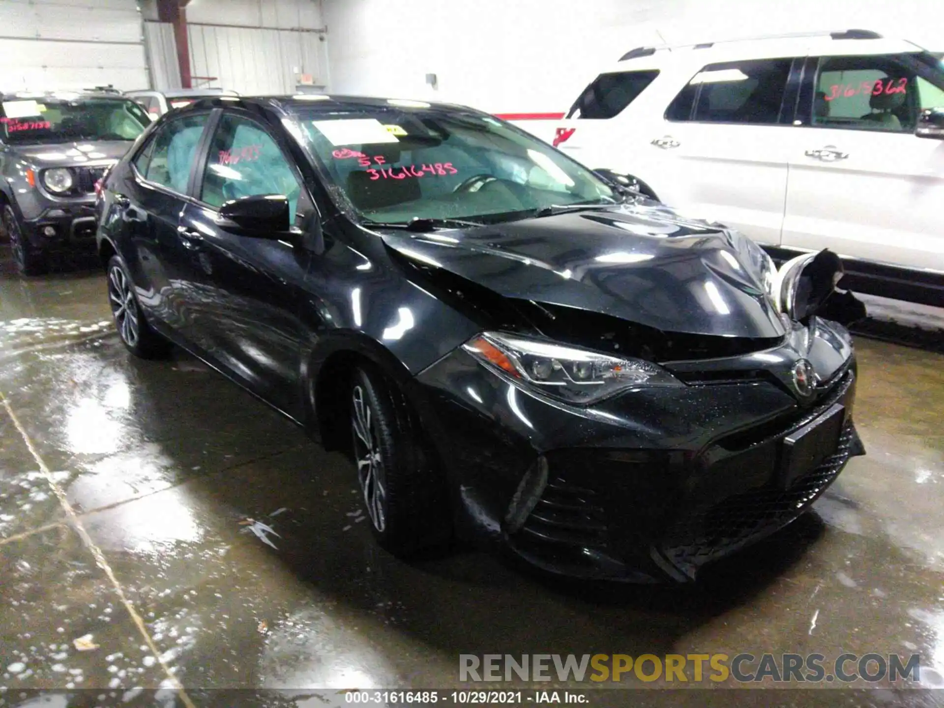 1 Photograph of a damaged car 2T1BURHE9KC241937 TOYOTA COROLLA 2019