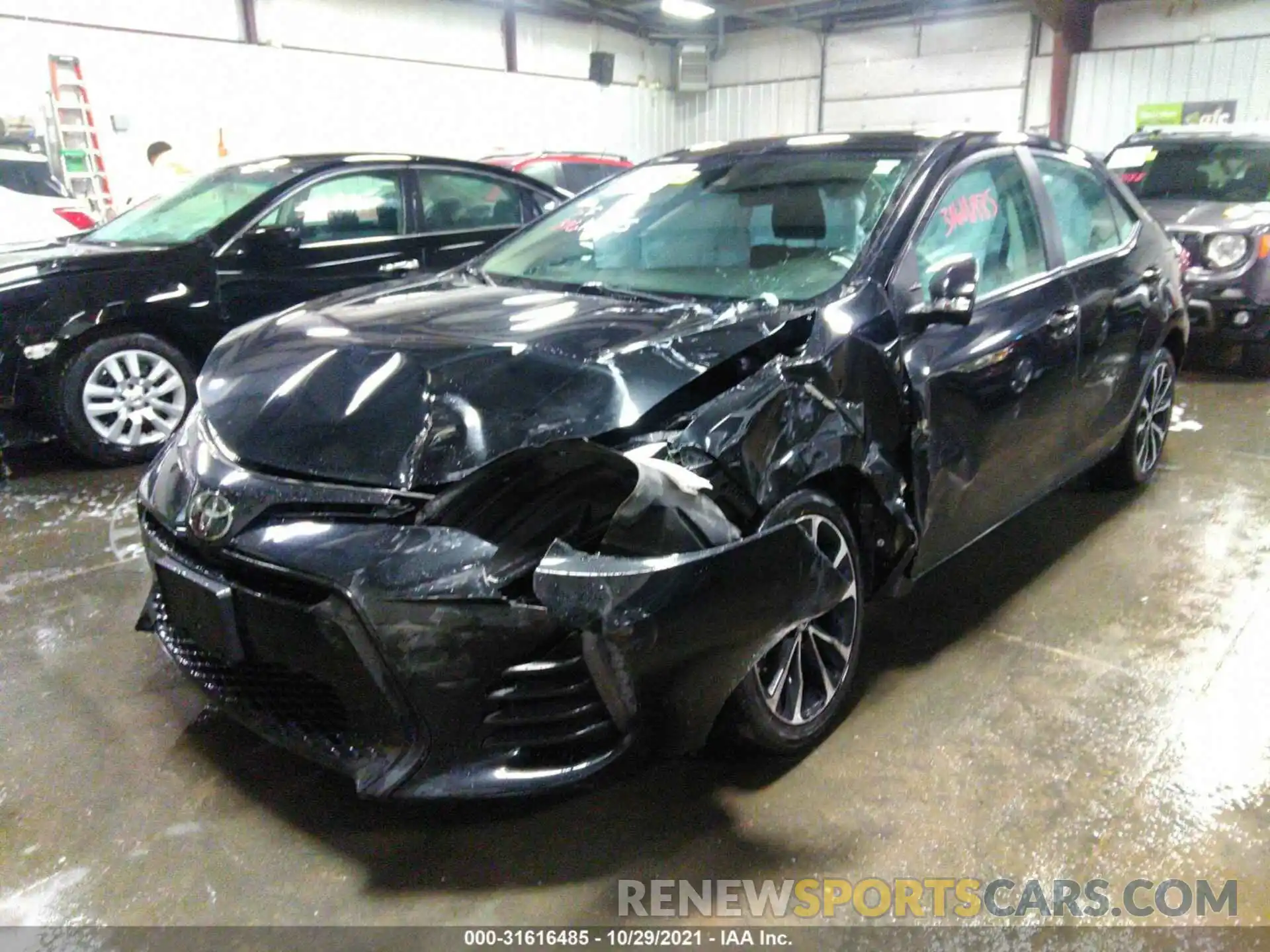 6 Photograph of a damaged car 2T1BURHE9KC241937 TOYOTA COROLLA 2019