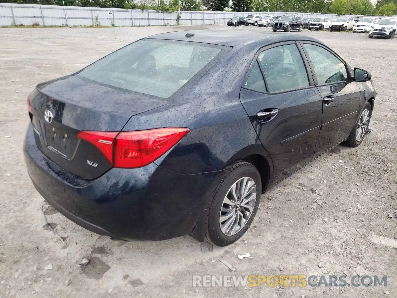 4 Photograph of a damaged car 2T1BURHE9KC242070 TOYOTA COROLLA 2019