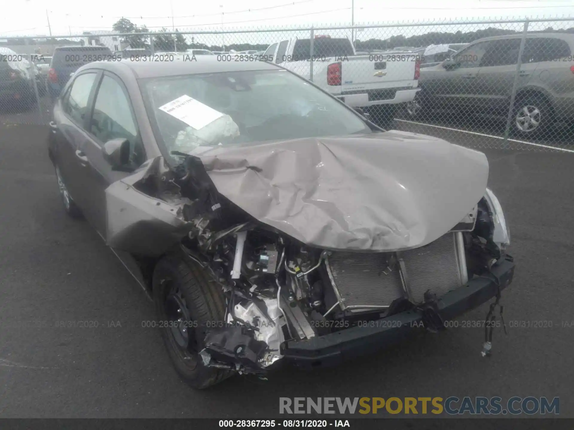 6 Photograph of a damaged car 2T1BURHE9KC243252 TOYOTA COROLLA 2019