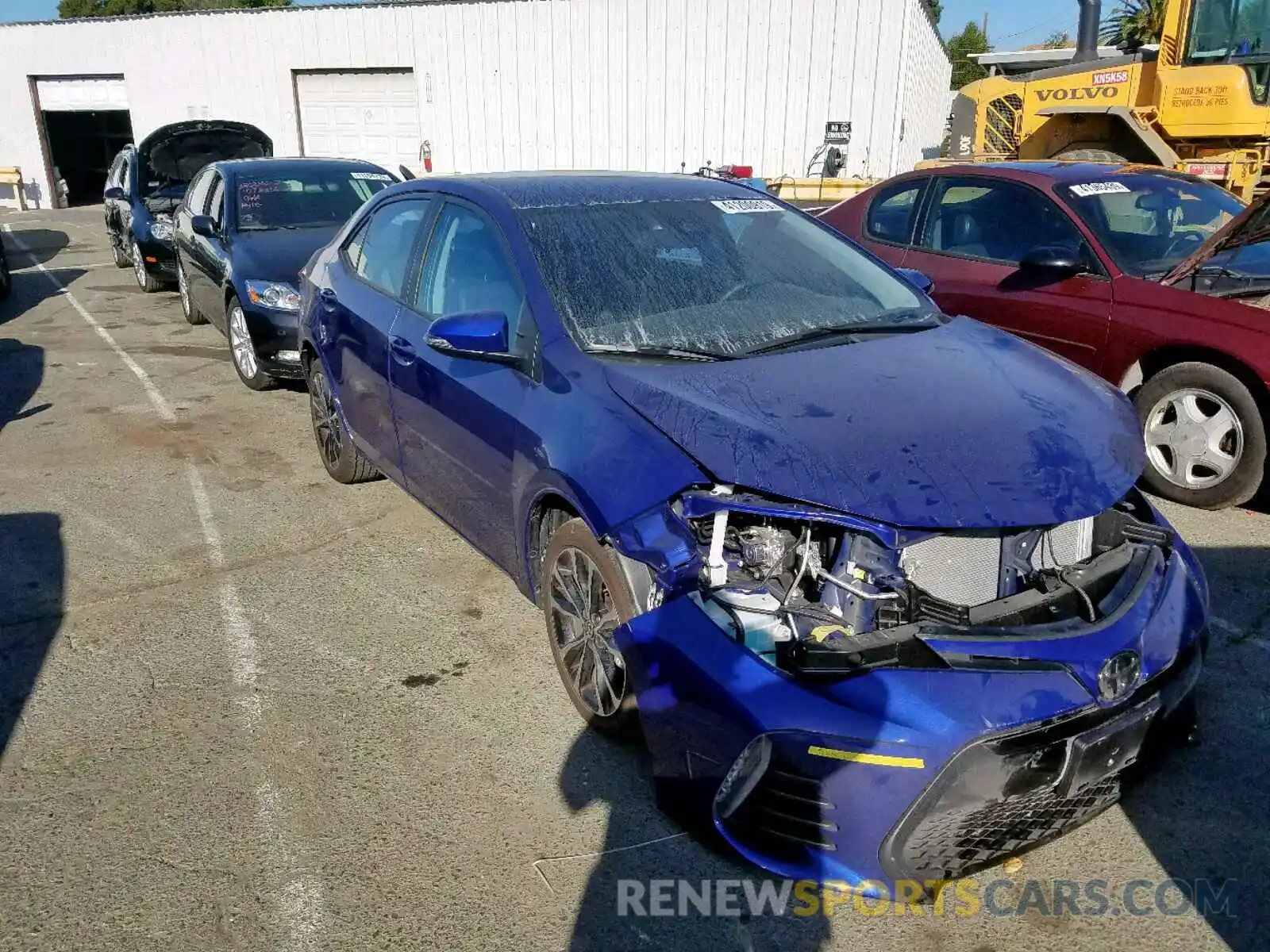 1 Photograph of a damaged car 2T1BURHE9KC244210 TOYOTA COROLLA 2019