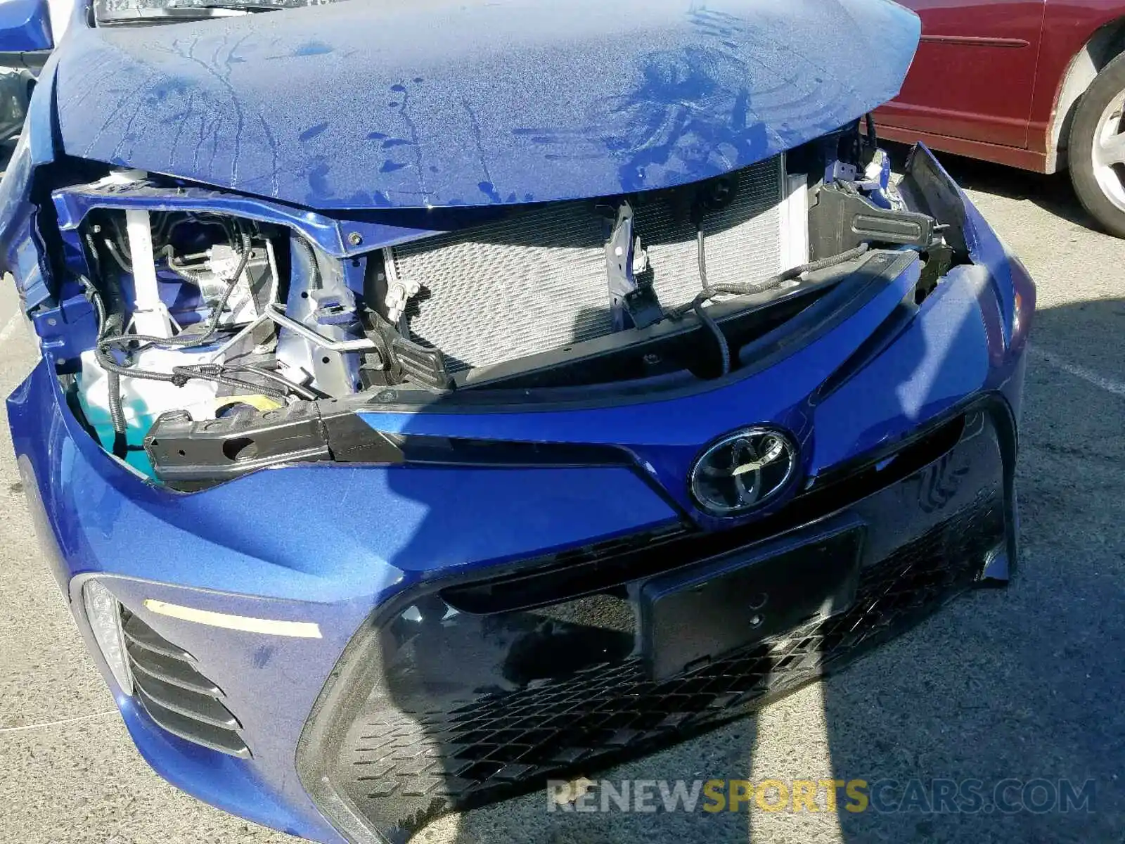9 Photograph of a damaged car 2T1BURHE9KC244210 TOYOTA COROLLA 2019