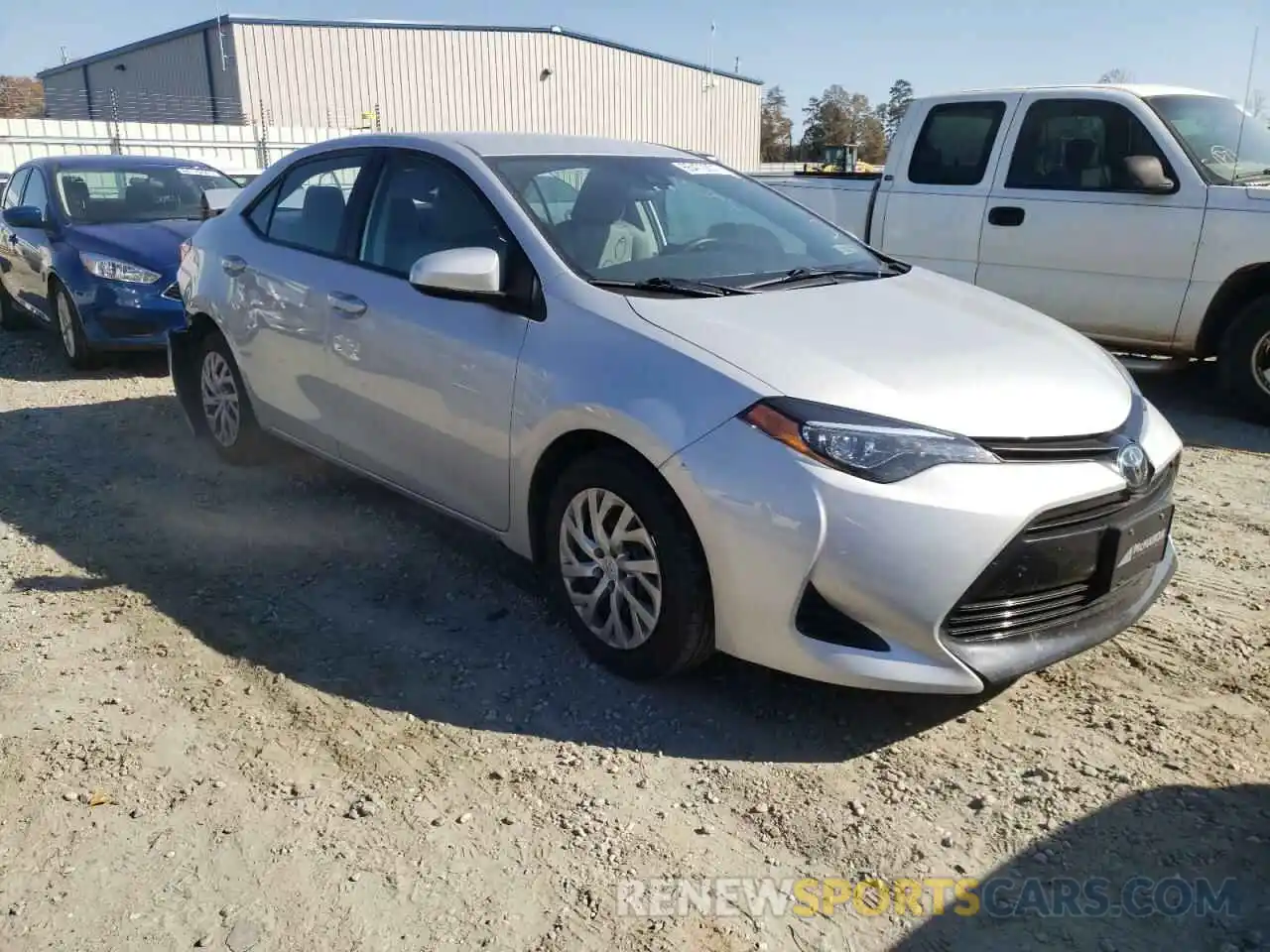 1 Photograph of a damaged car 2T1BURHE9KC244742 TOYOTA COROLLA 2019