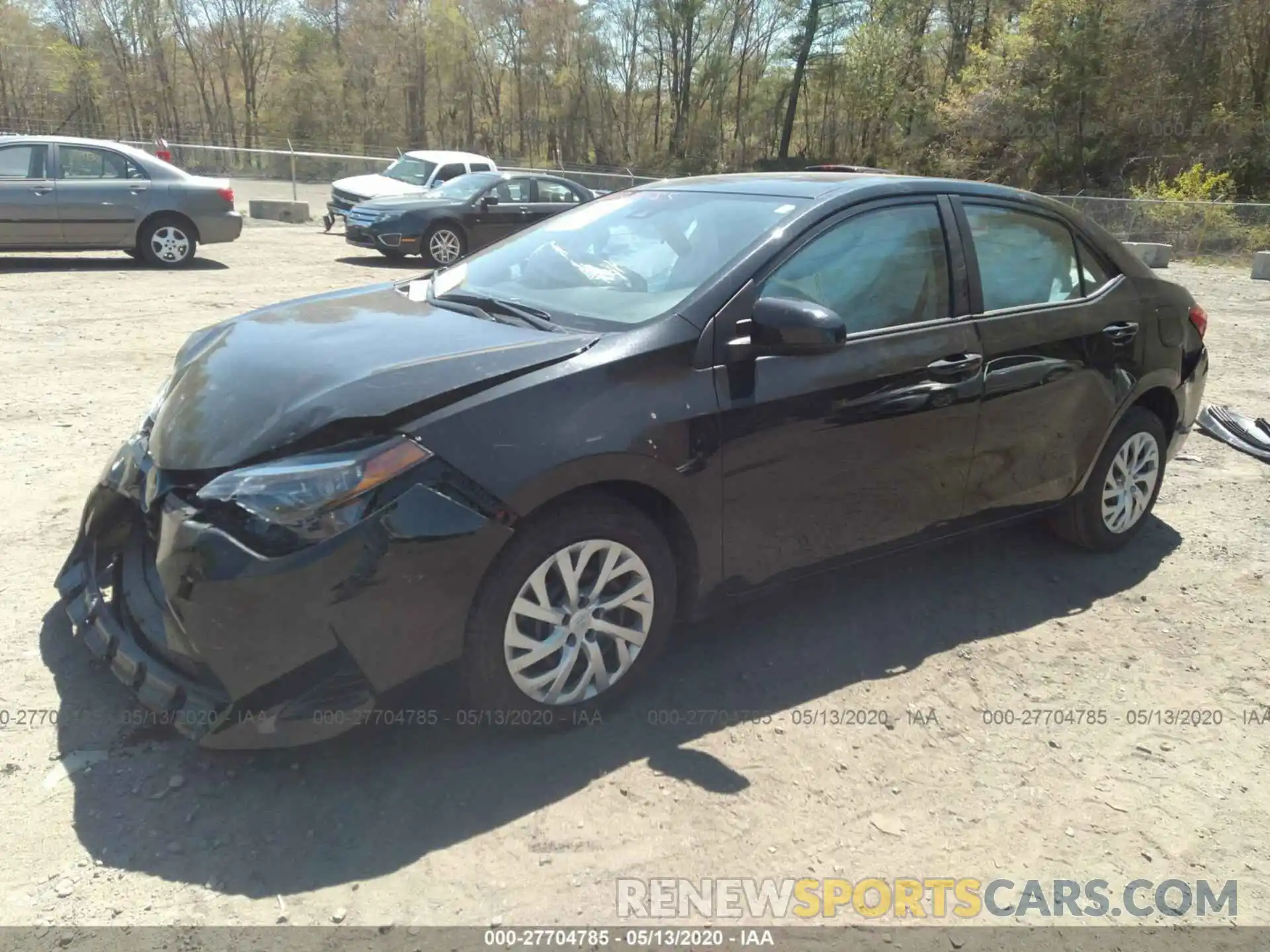 2 Photograph of a damaged car 2T1BURHE9KC245468 TOYOTA COROLLA 2019