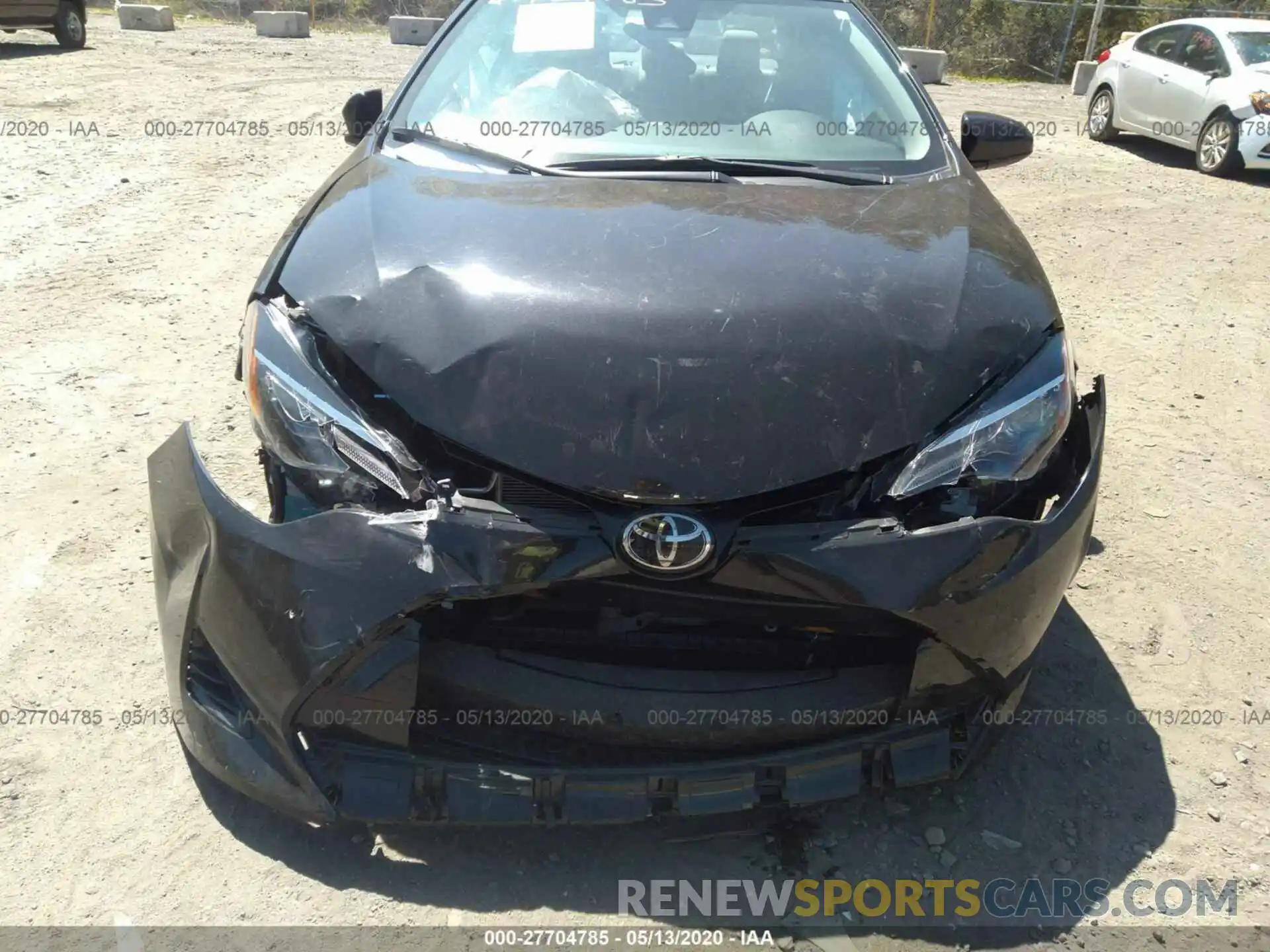 6 Photograph of a damaged car 2T1BURHE9KC245468 TOYOTA COROLLA 2019