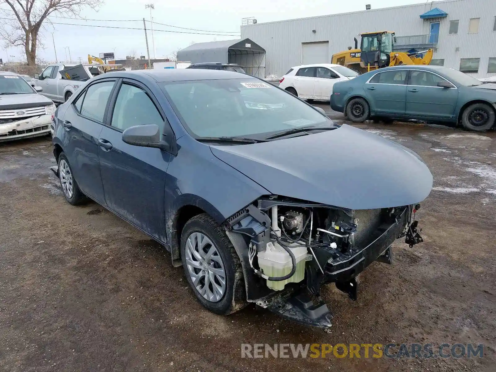 1 Photograph of a damaged car 2T1BURHE9KC246040 TOYOTA COROLLA 2019