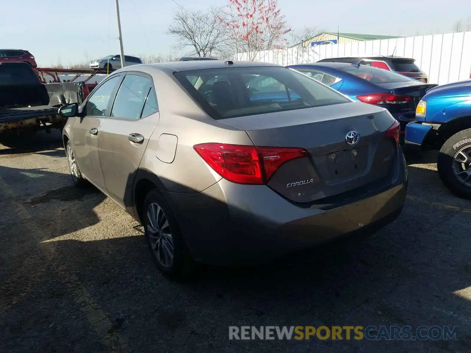 3 Photograph of a damaged car 2T1BURHEXKC125047 TOYOTA COROLLA 2019