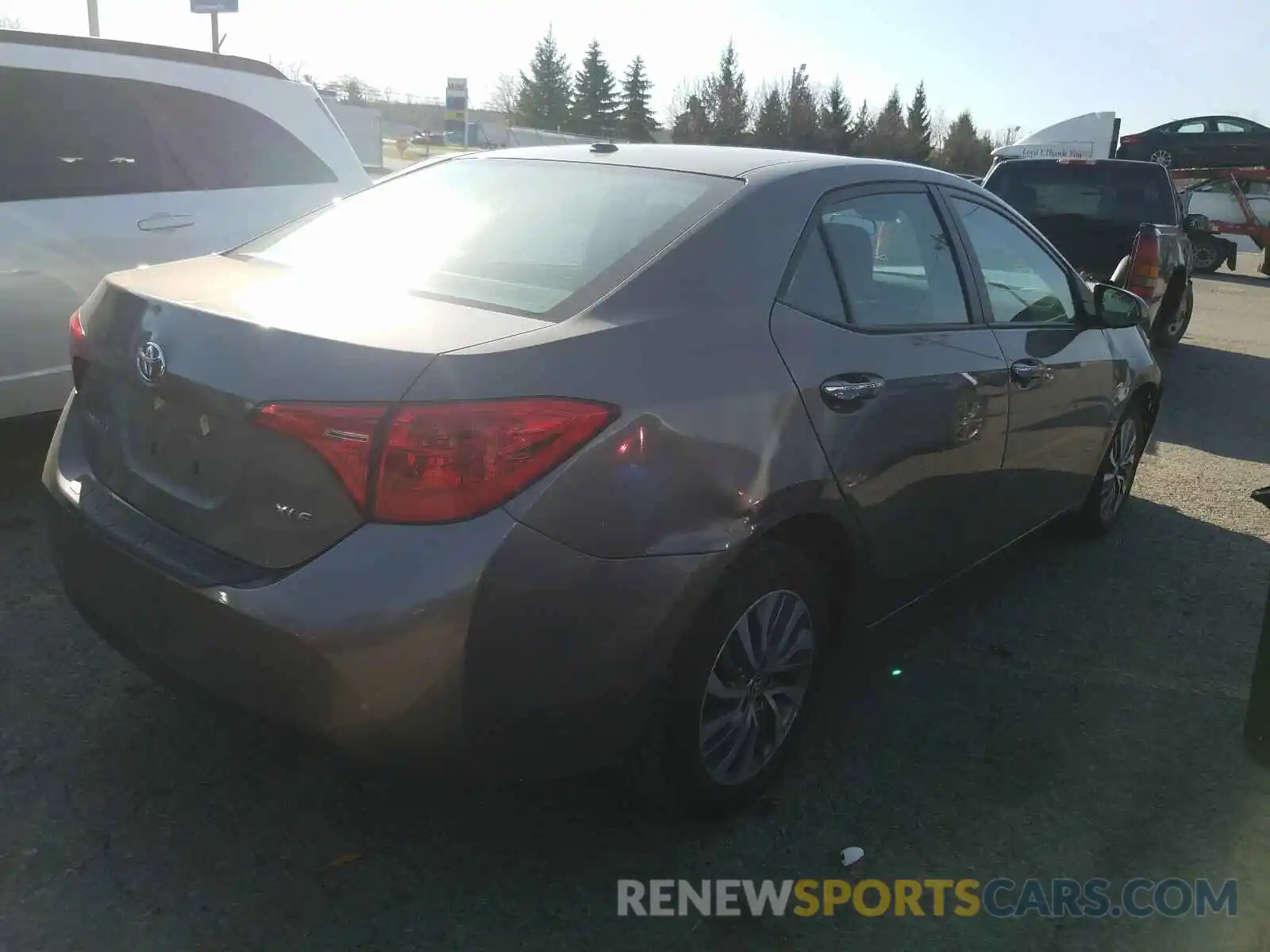 4 Photograph of a damaged car 2T1BURHEXKC125047 TOYOTA COROLLA 2019