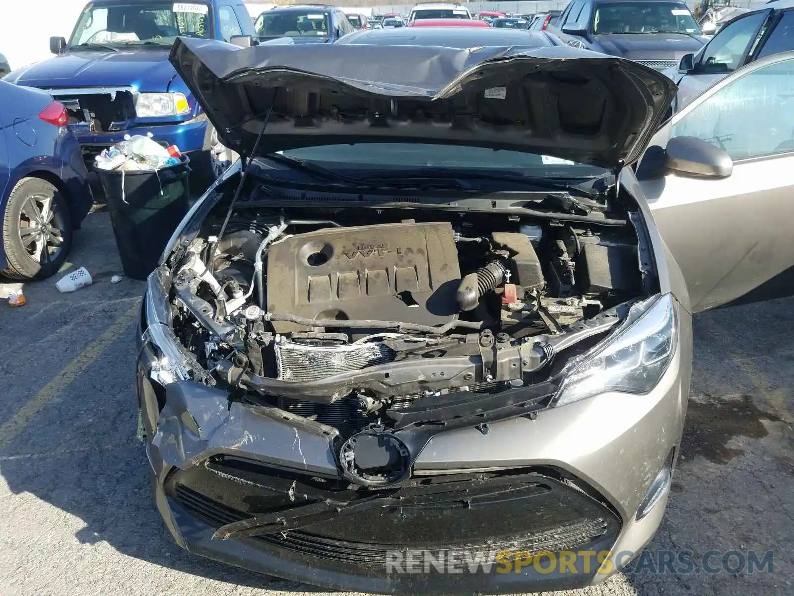 7 Photograph of a damaged car 2T1BURHEXKC125047 TOYOTA COROLLA 2019