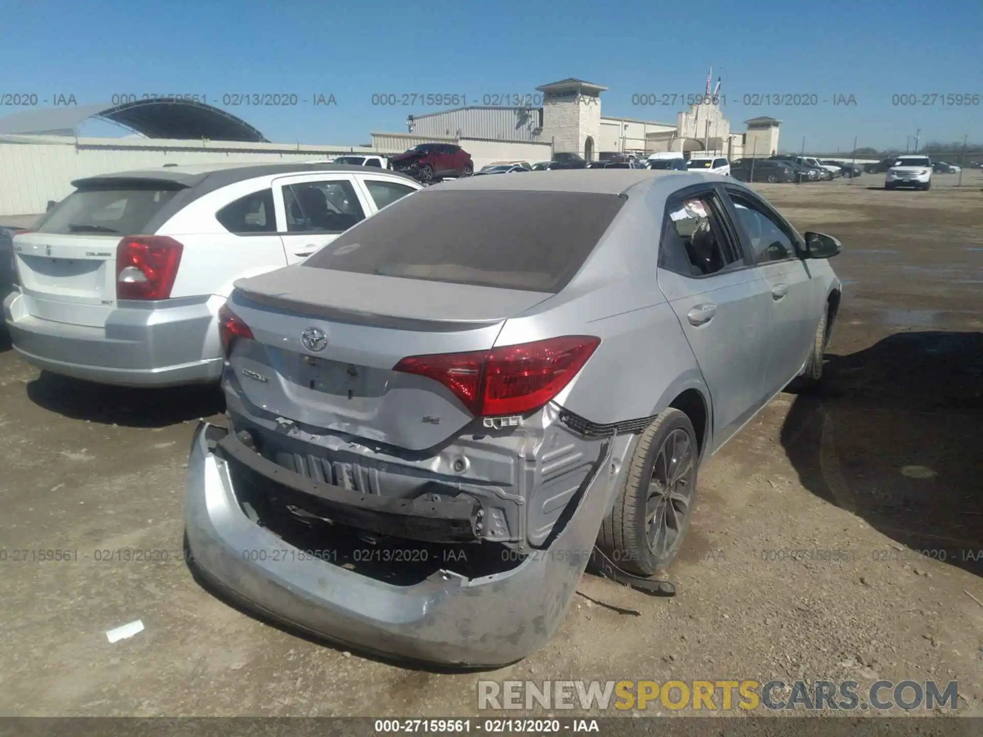 4 Photograph of a damaged car 2T1BURHEXKC125436 TOYOTA COROLLA 2019