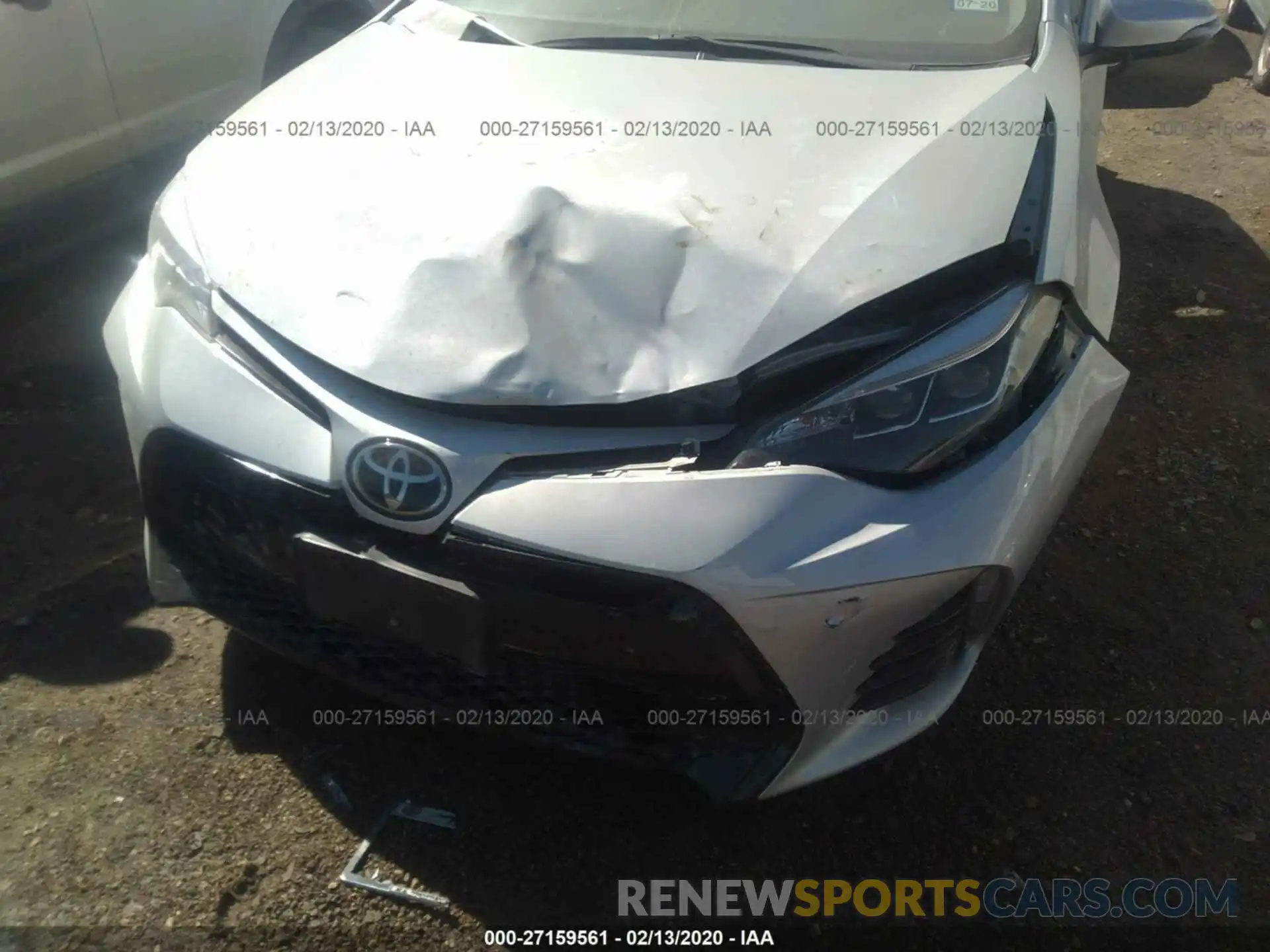 6 Photograph of a damaged car 2T1BURHEXKC125436 TOYOTA COROLLA 2019