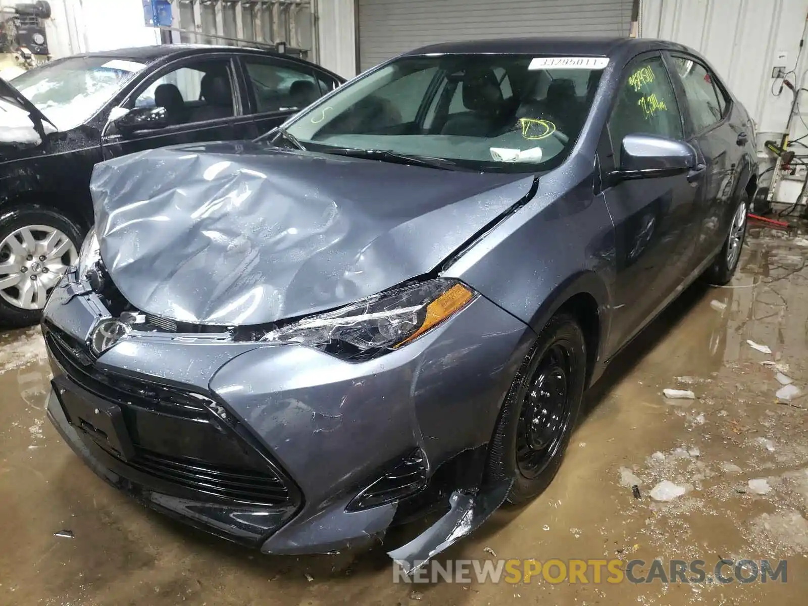 2 Photograph of a damaged car 2T1BURHEXKC125789 TOYOTA COROLLA 2019