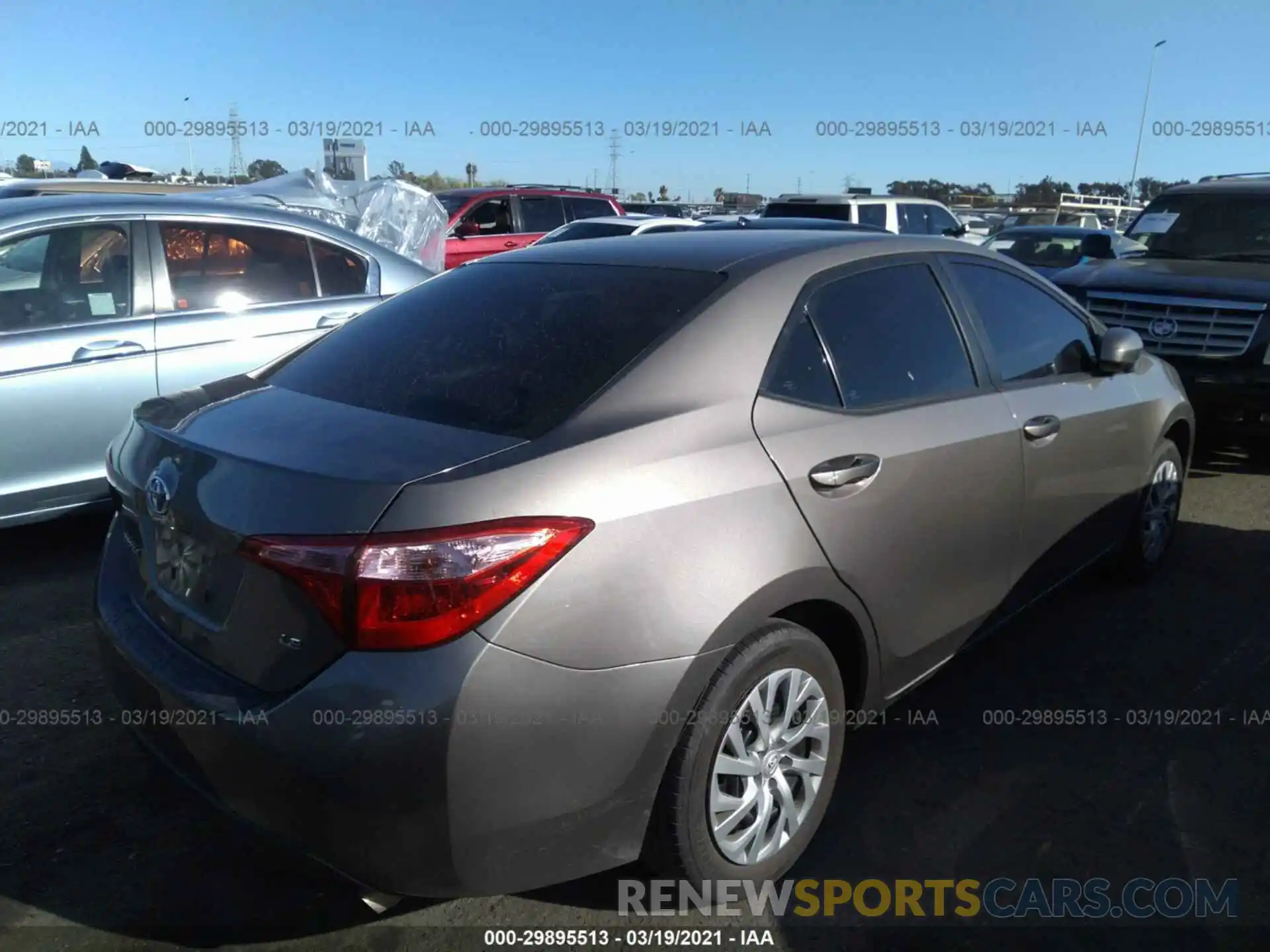 4 Photograph of a damaged car 2T1BURHEXKC125842 TOYOTA COROLLA 2019