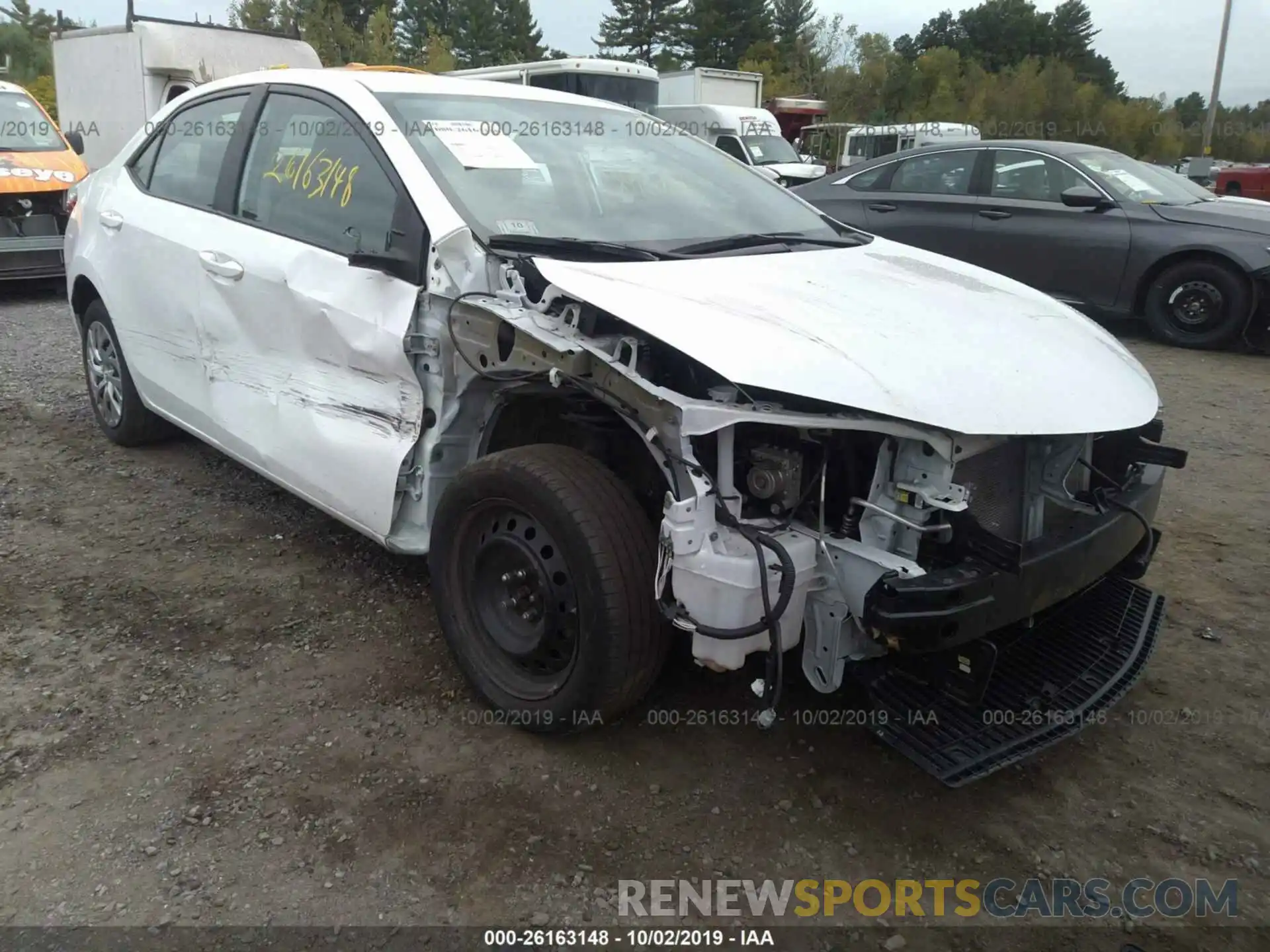 6 Photograph of a damaged car 2T1BURHEXKC126148 TOYOTA COROLLA 2019