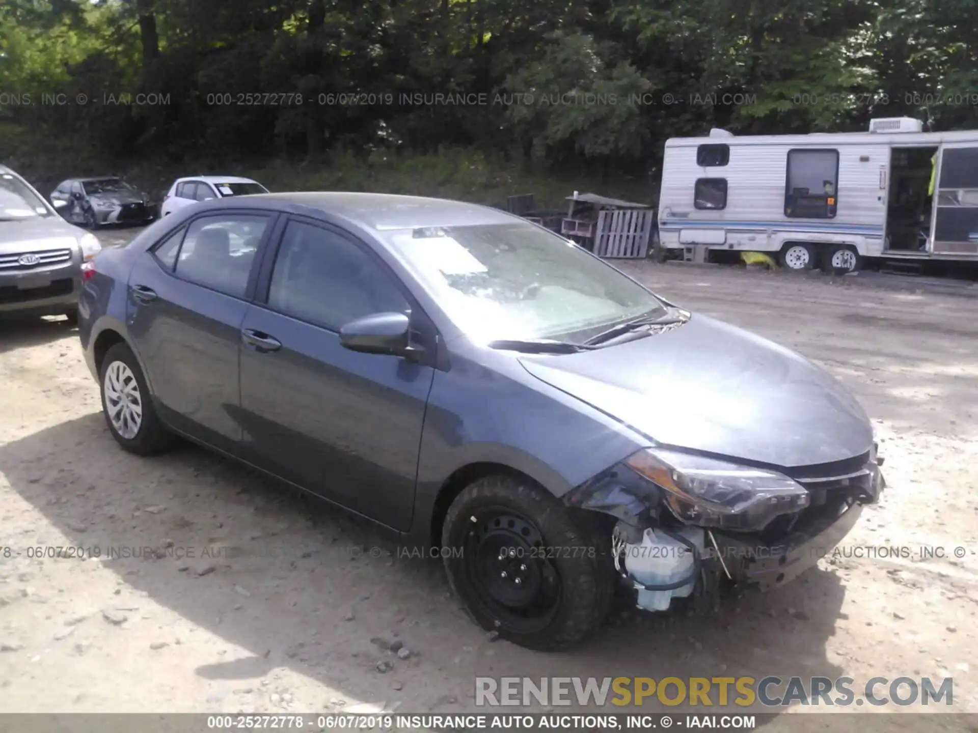 1 Photograph of a damaged car 2T1BURHEXKC126344 TOYOTA COROLLA 2019