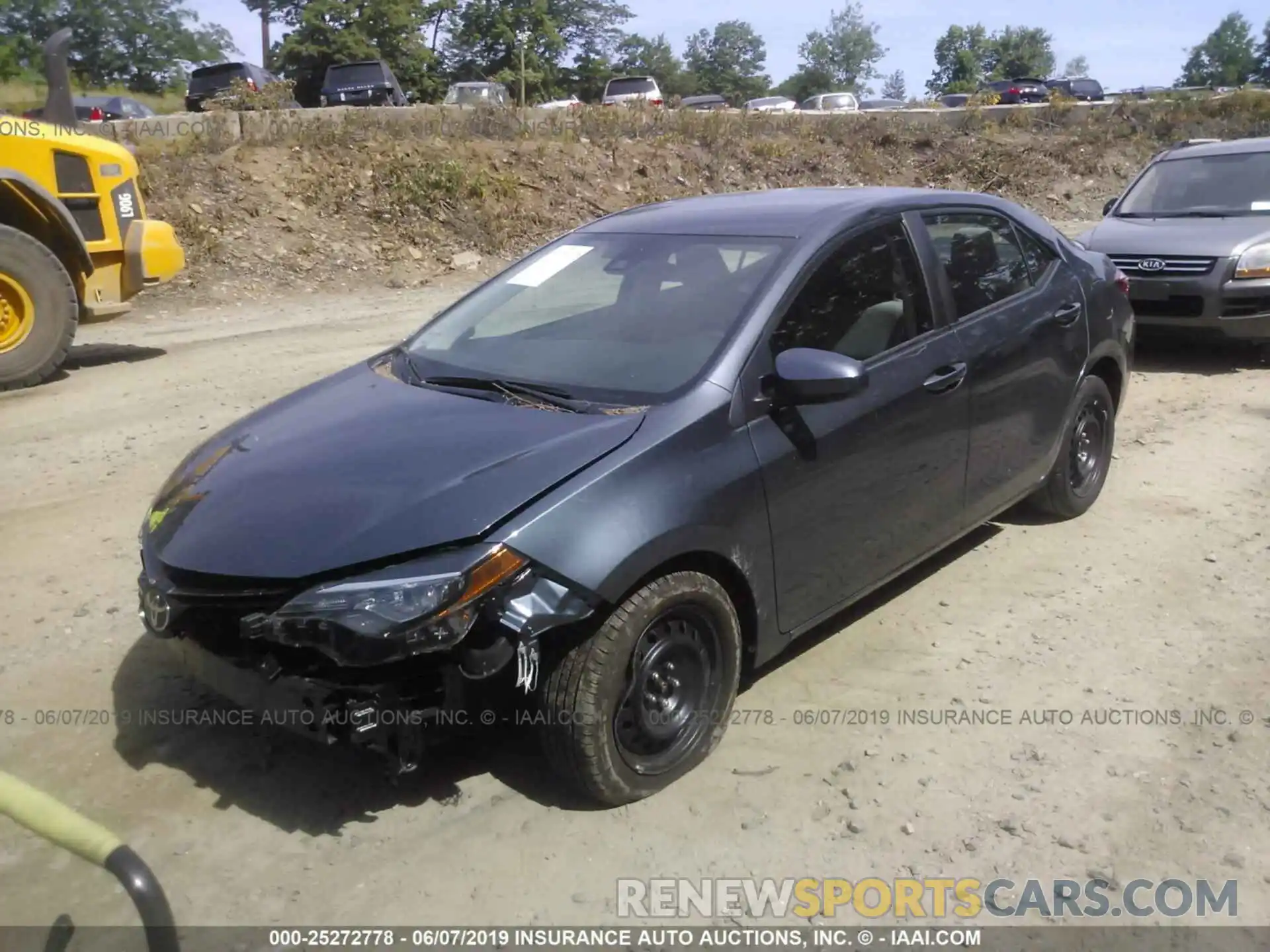 2 Photograph of a damaged car 2T1BURHEXKC126344 TOYOTA COROLLA 2019