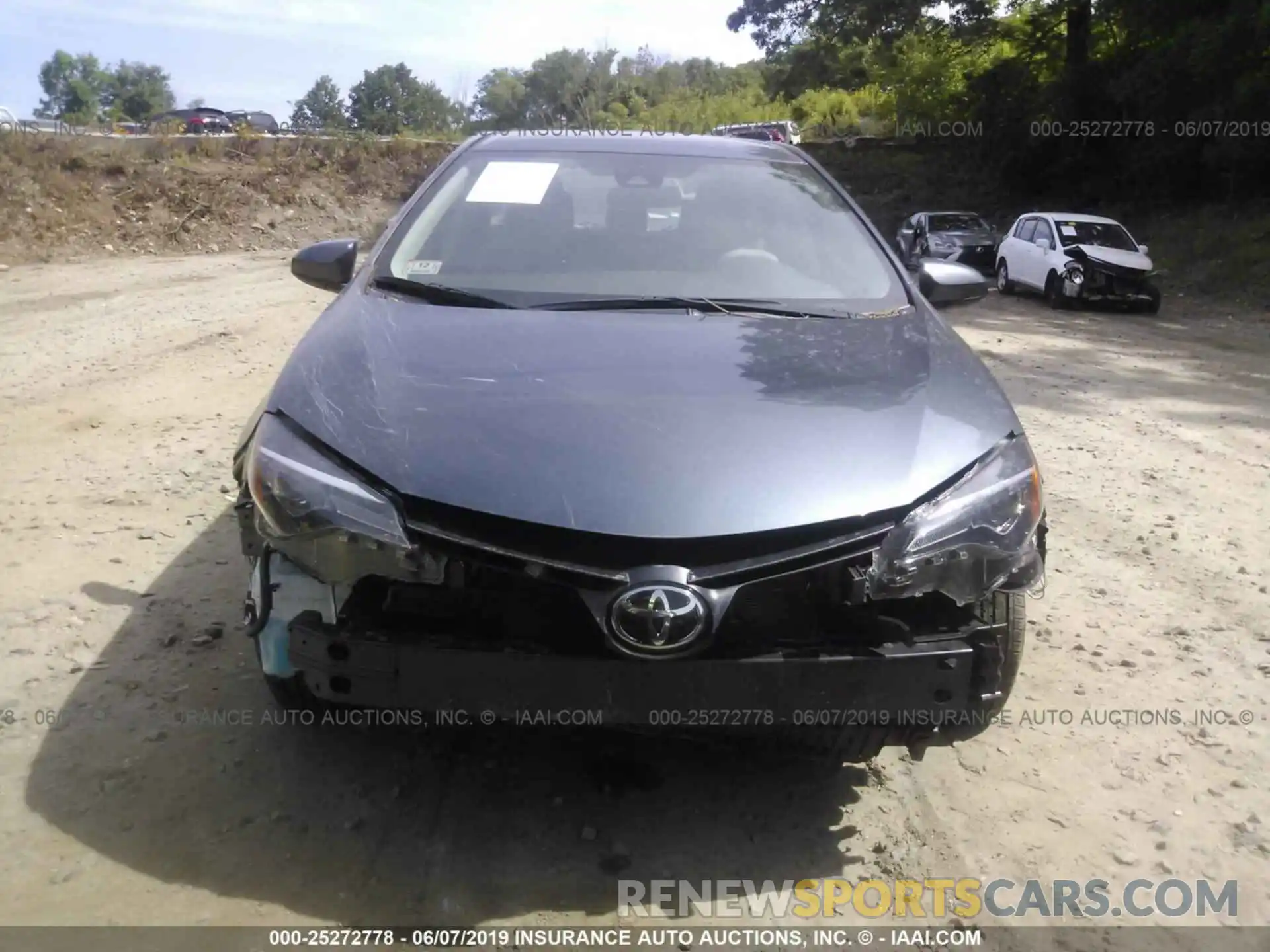 6 Photograph of a damaged car 2T1BURHEXKC126344 TOYOTA COROLLA 2019