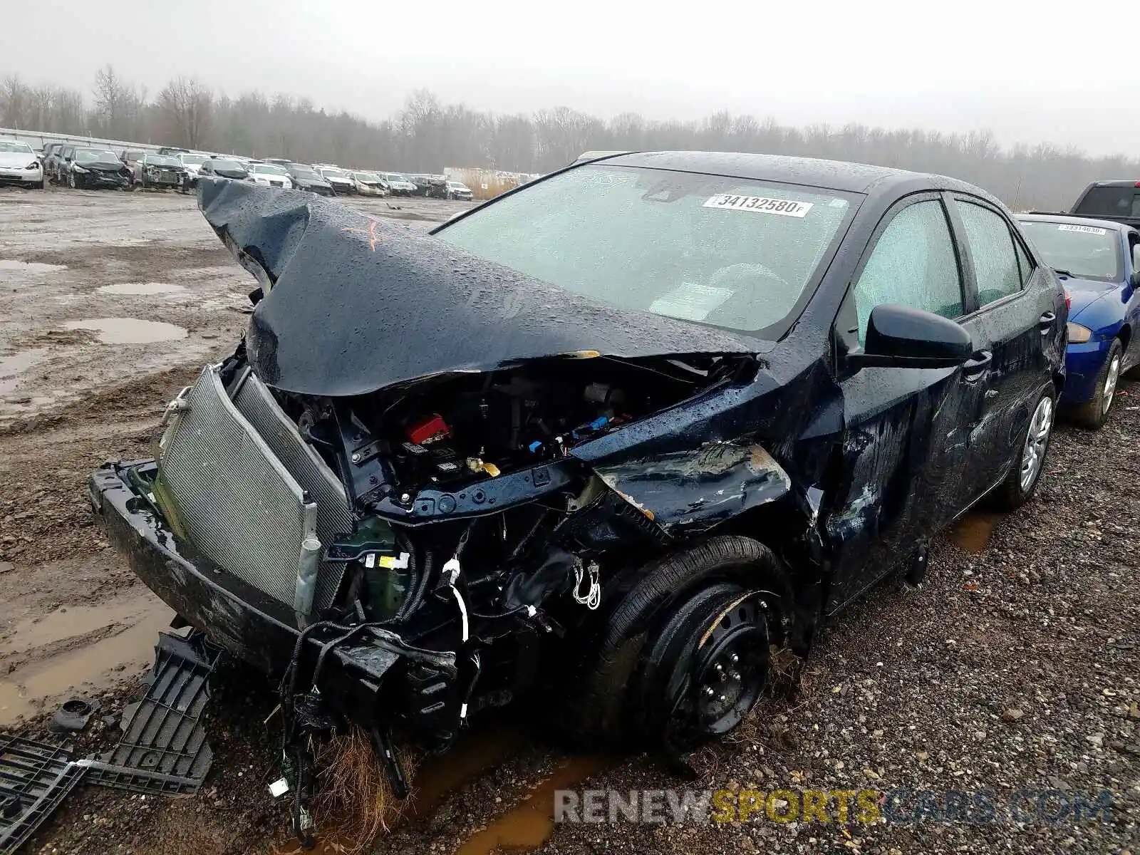 2 Photograph of a damaged car 2T1BURHEXKC127123 TOYOTA COROLLA 2019