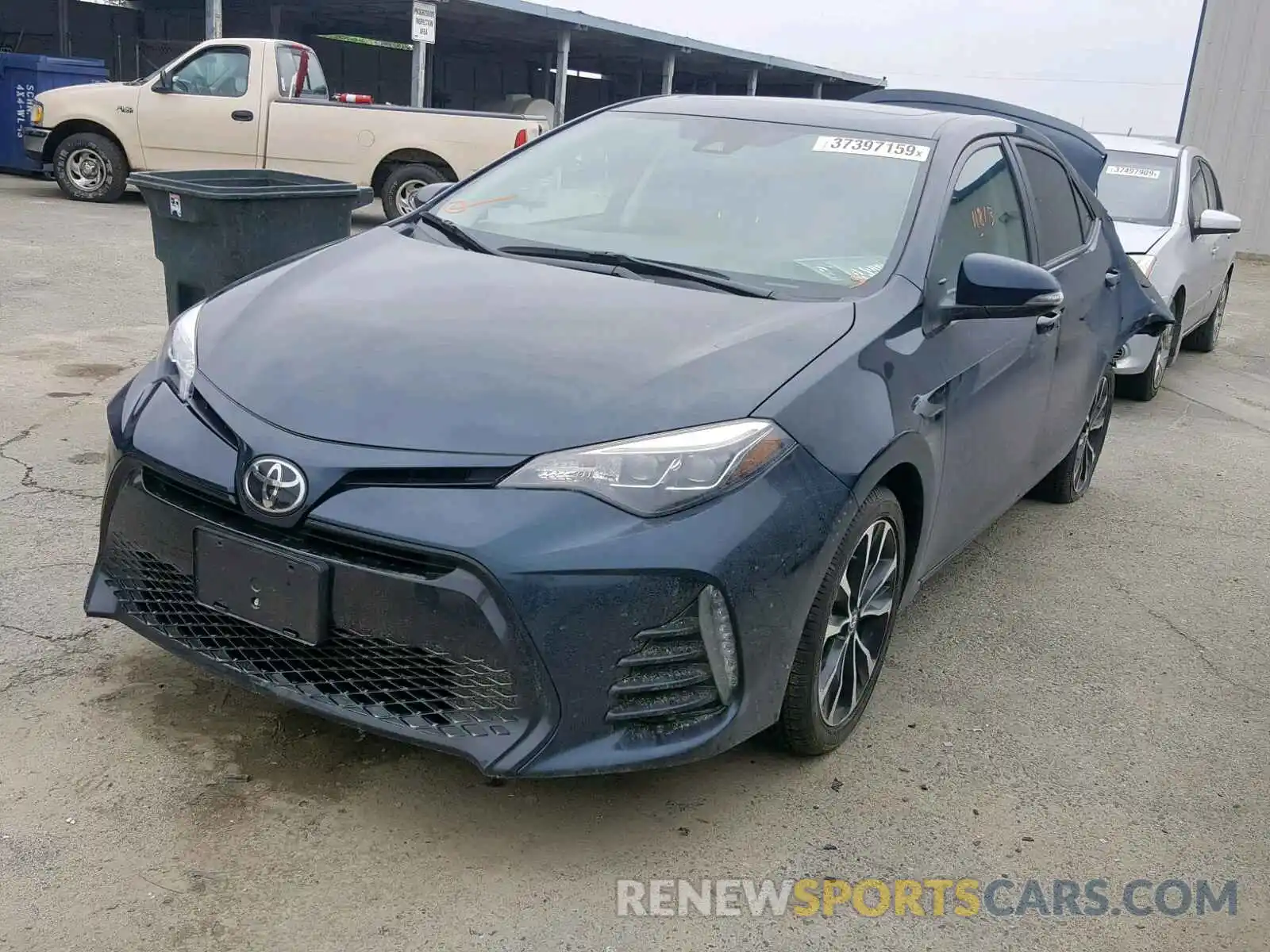 2 Photograph of a damaged car 2T1BURHEXKC127476 TOYOTA COROLLA 2019