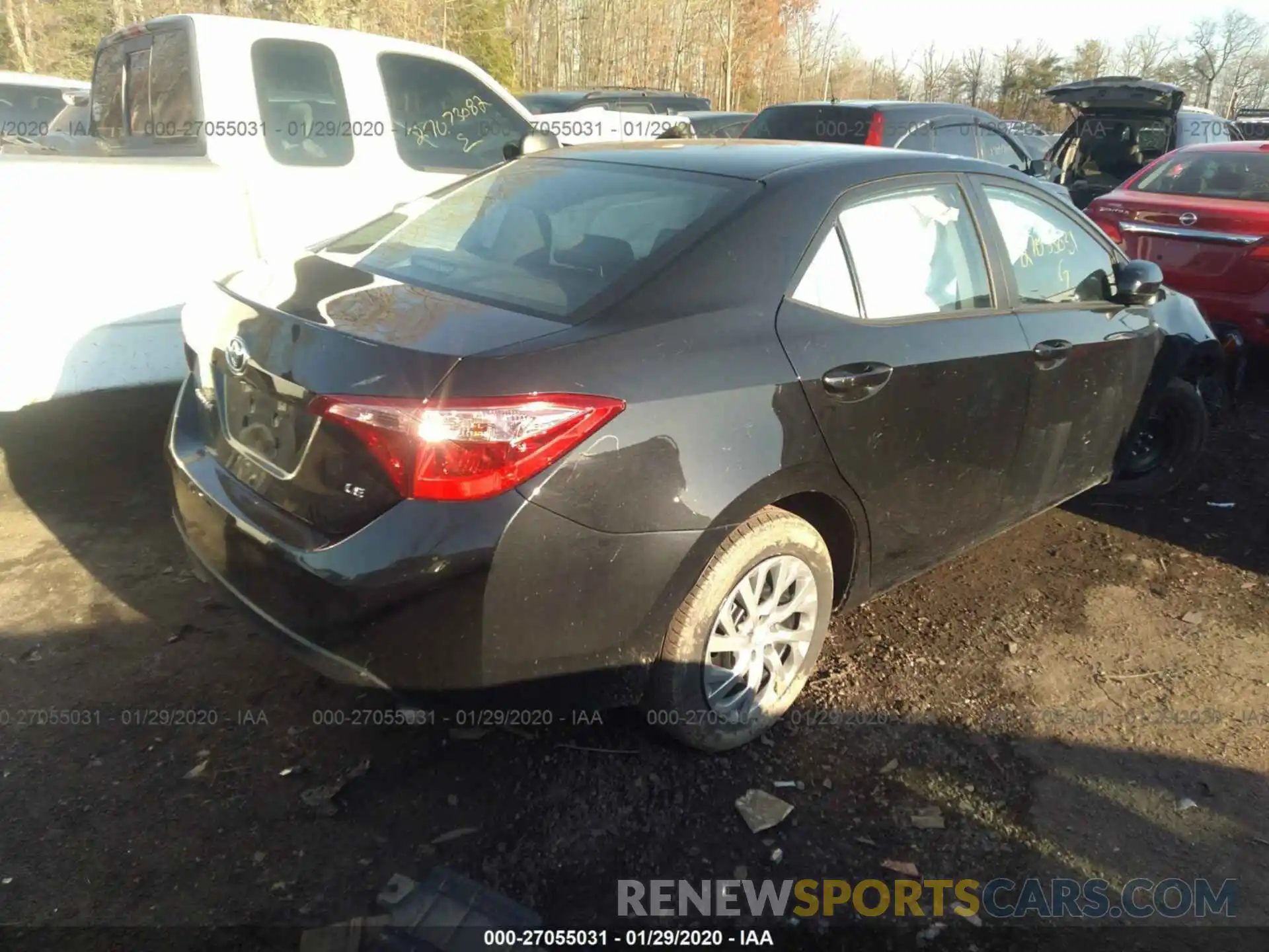 4 Photograph of a damaged car 2T1BURHEXKC128465 TOYOTA COROLLA 2019