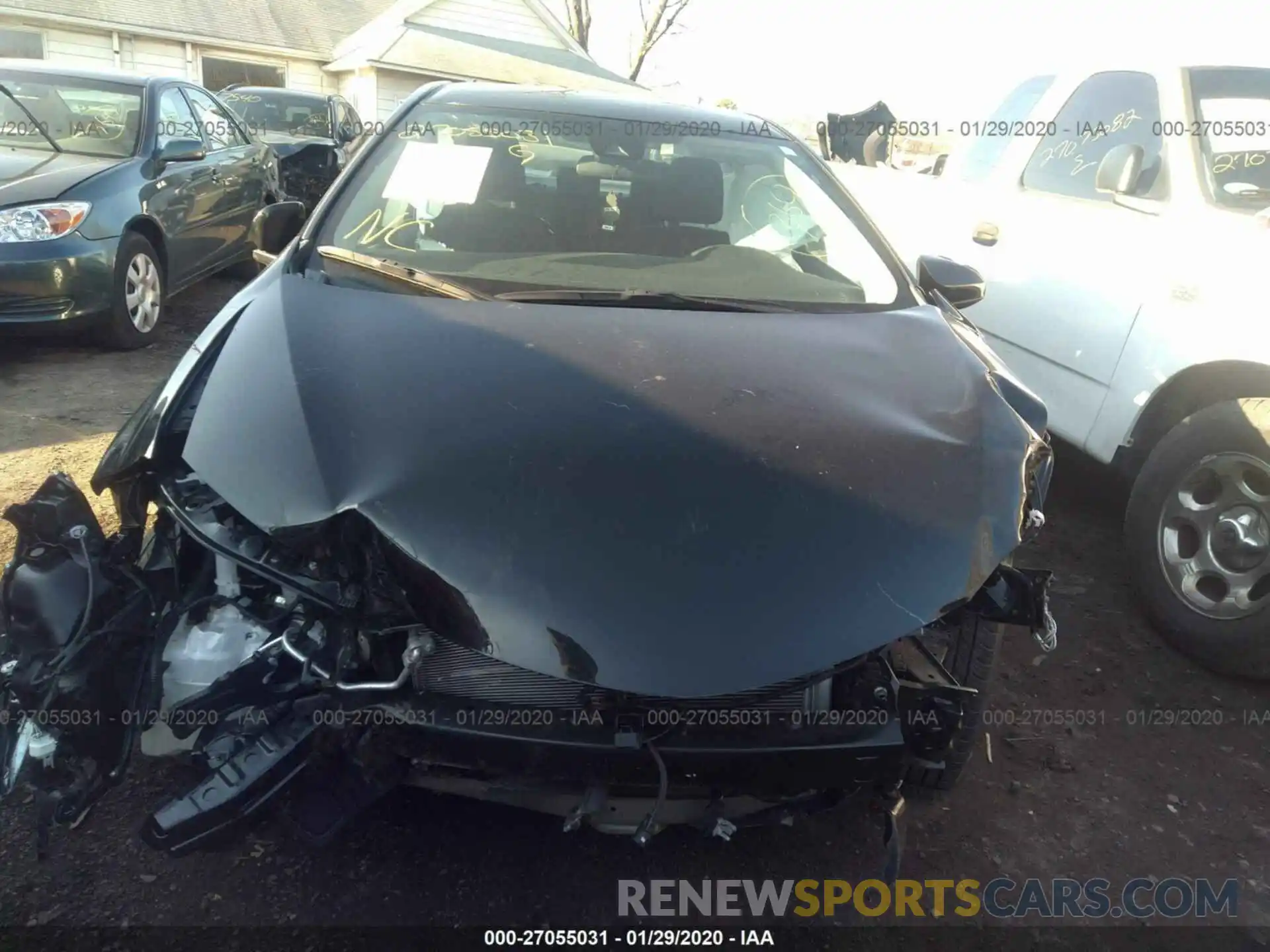 6 Photograph of a damaged car 2T1BURHEXKC128465 TOYOTA COROLLA 2019