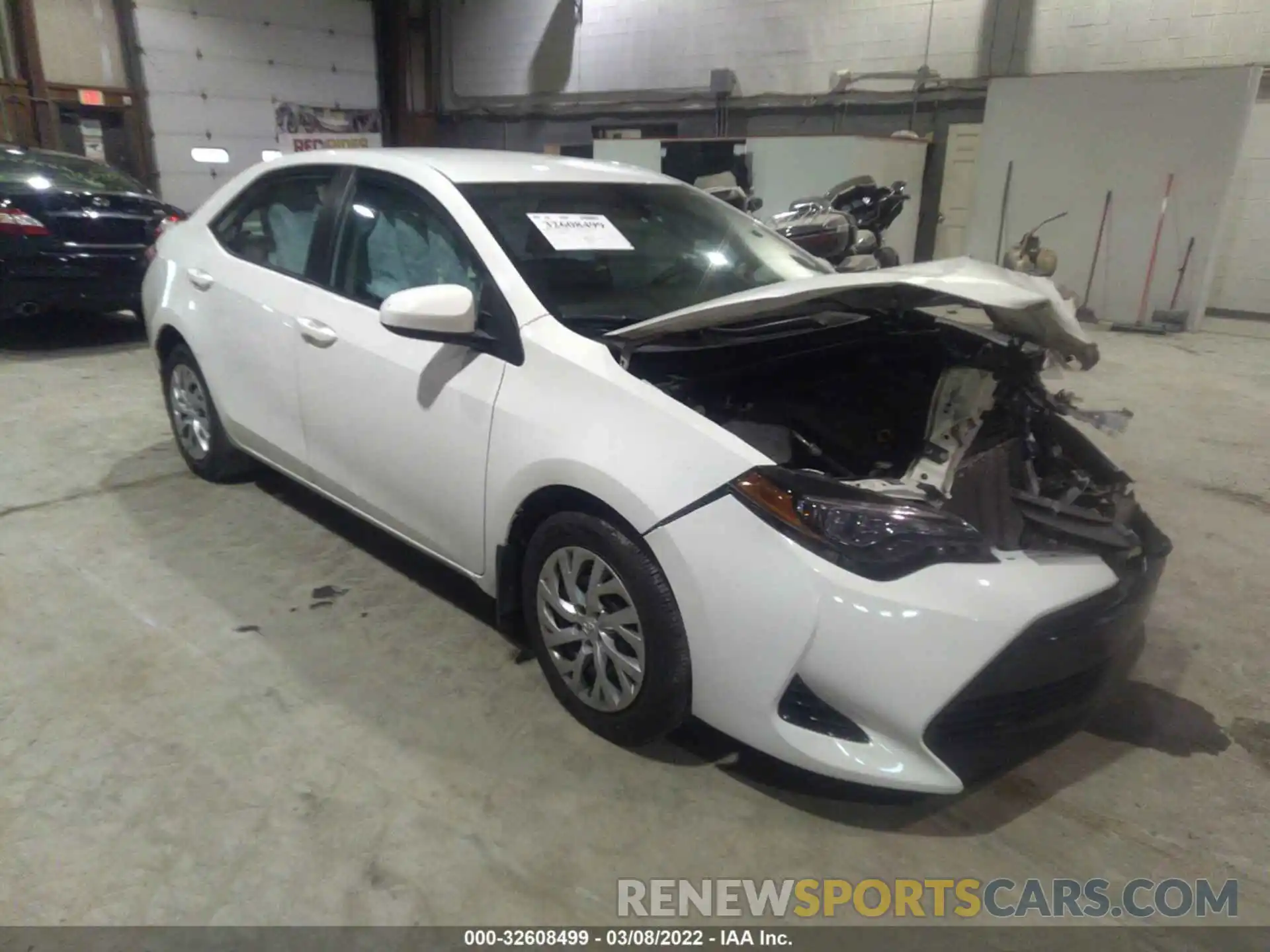 1 Photograph of a damaged car 2T1BURHEXKC128546 TOYOTA COROLLA 2019