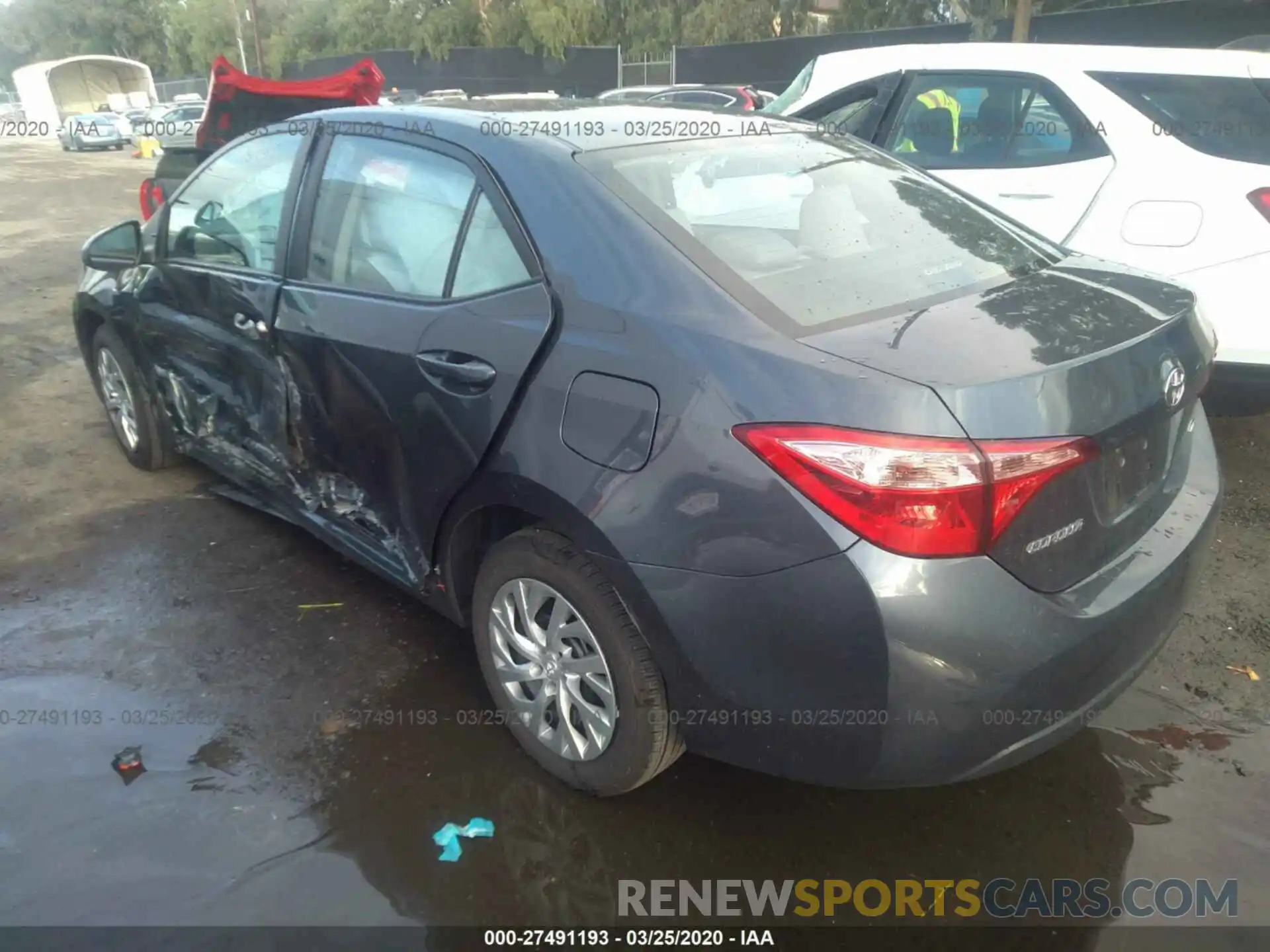 3 Photograph of a damaged car 2T1BURHEXKC129082 TOYOTA COROLLA 2019