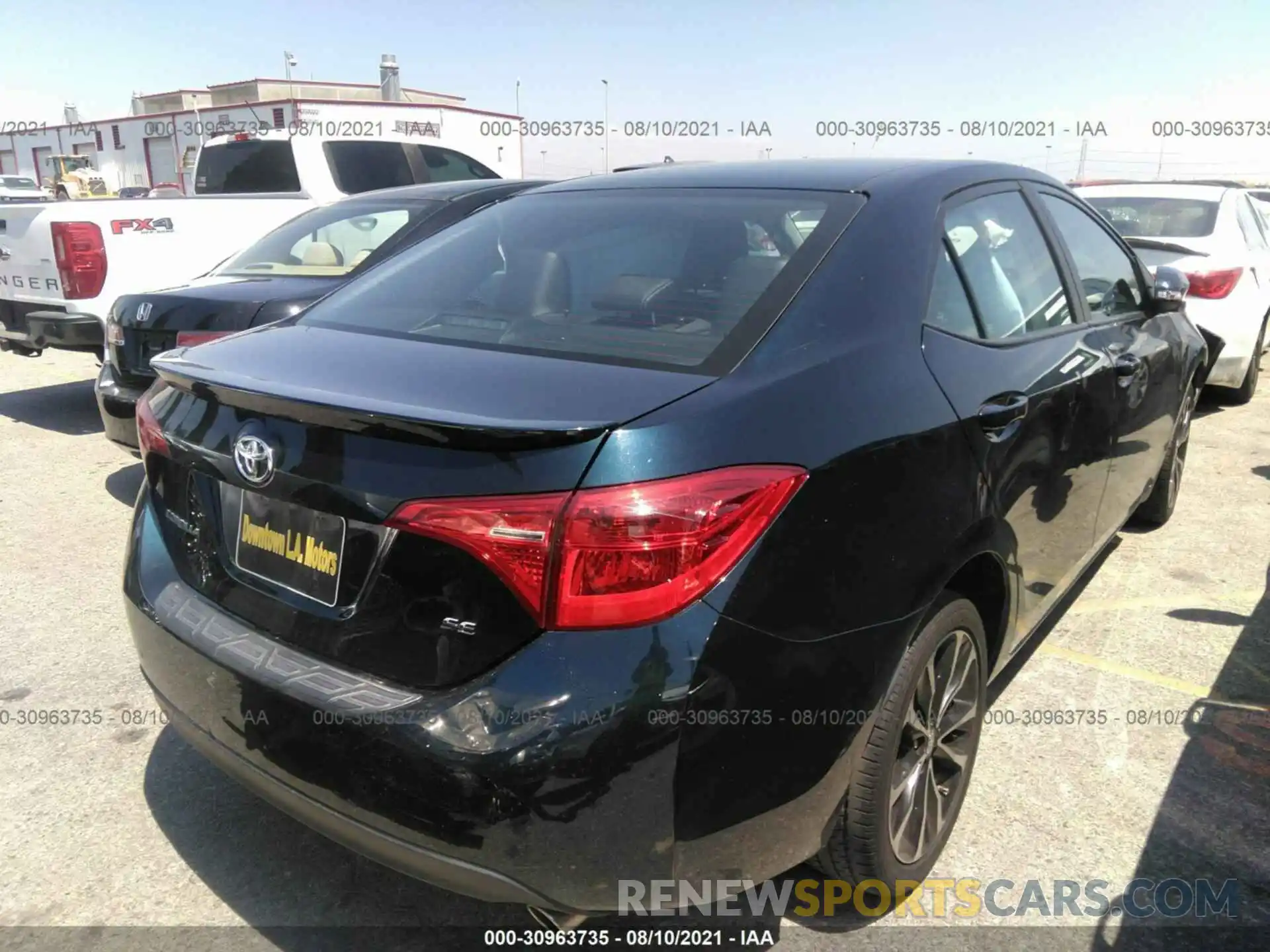 4 Photograph of a damaged car 2T1BURHEXKC129468 TOYOTA COROLLA 2019