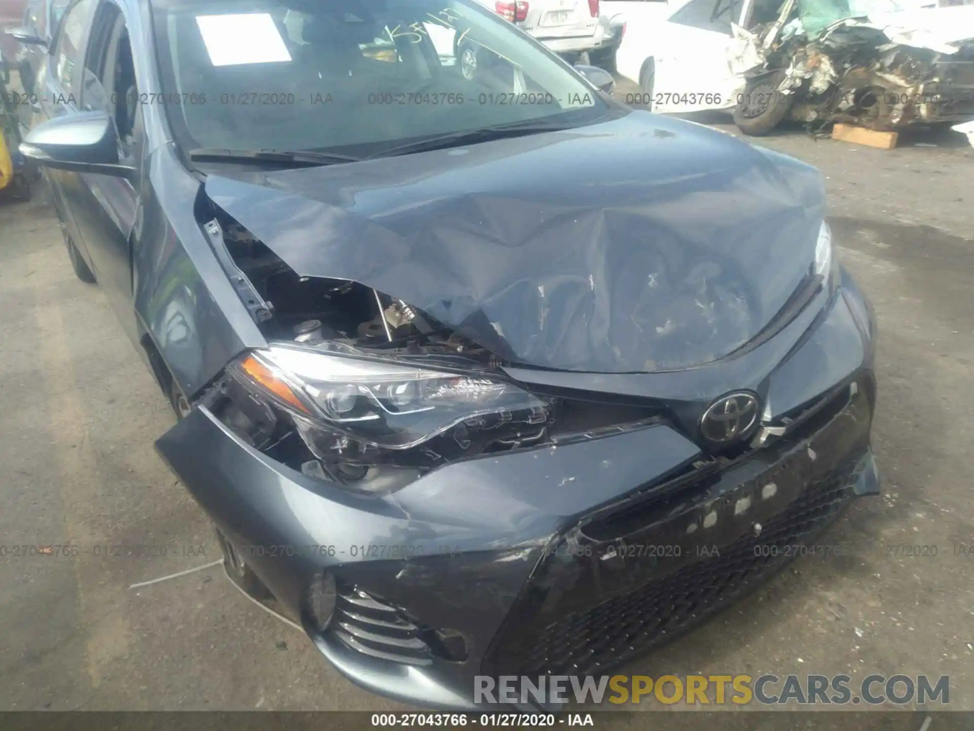 6 Photograph of a damaged car 2T1BURHEXKC129633 TOYOTA COROLLA 2019