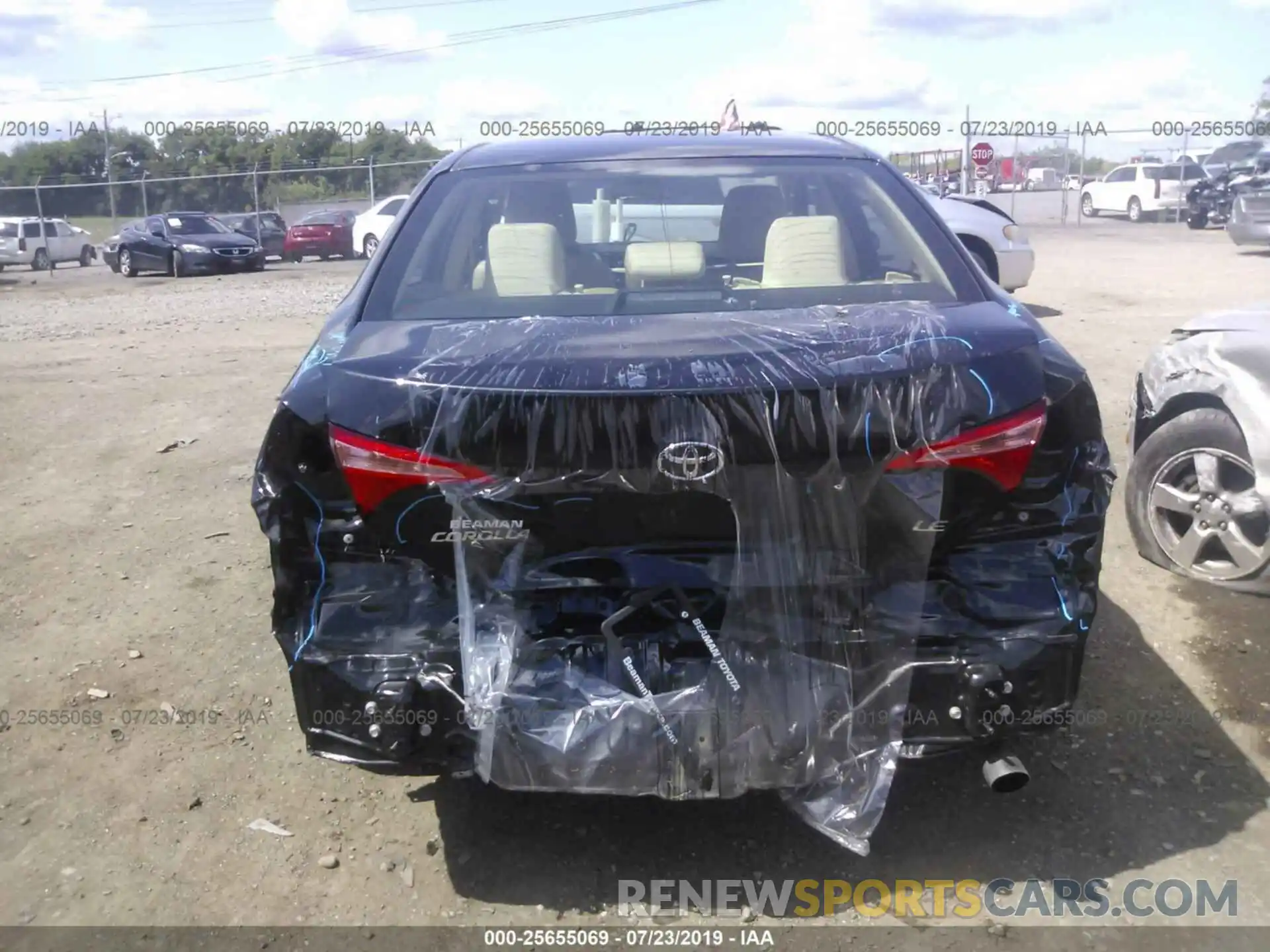 6 Photograph of a damaged car 2T1BURHEXKC129647 TOYOTA COROLLA 2019