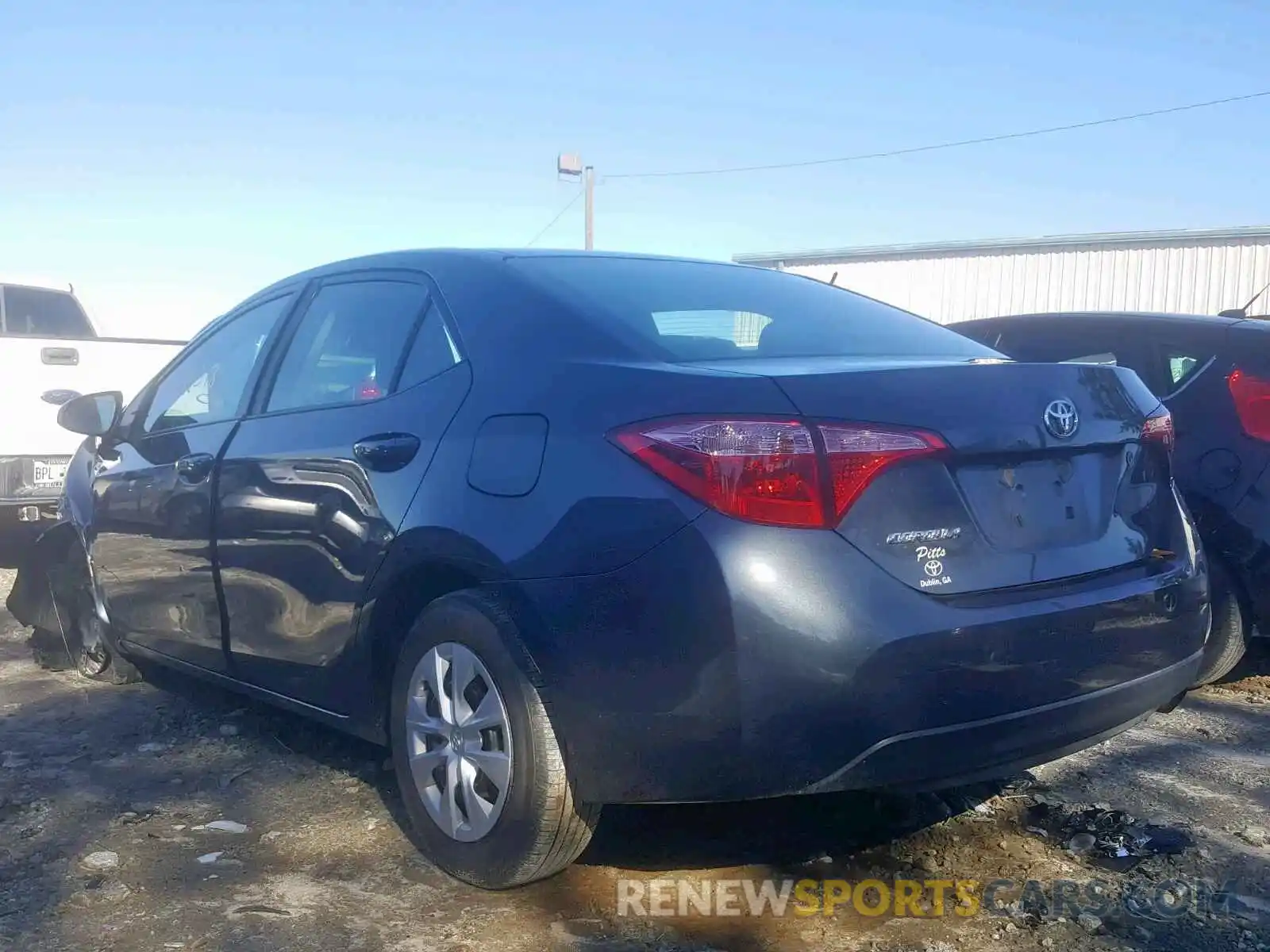 3 Photograph of a damaged car 2T1BURHEXKC130281 TOYOTA COROLLA 2019