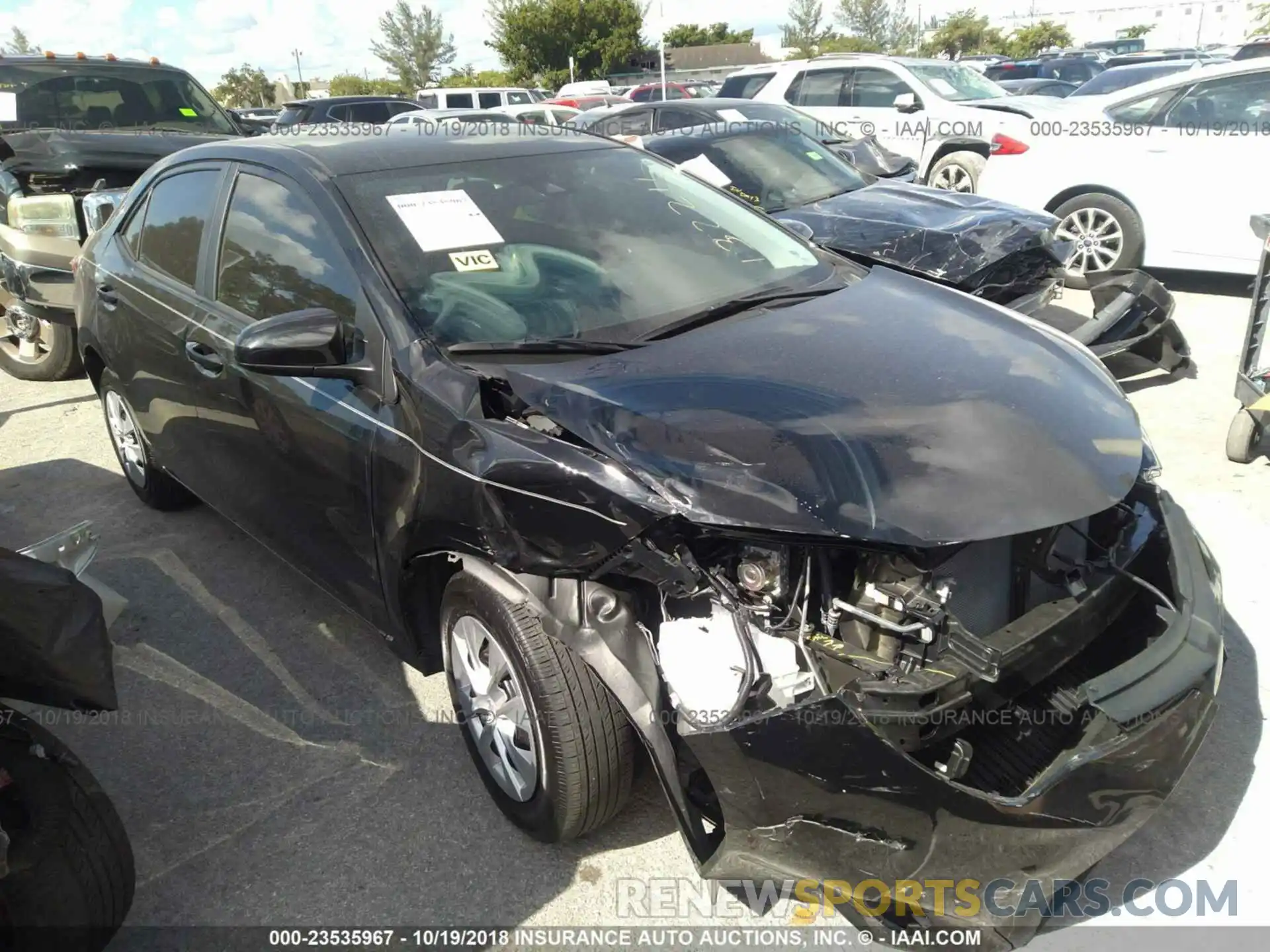 6 Photograph of a damaged car 2T1BURHEXKC132211 TOYOTA COROLLA 2019