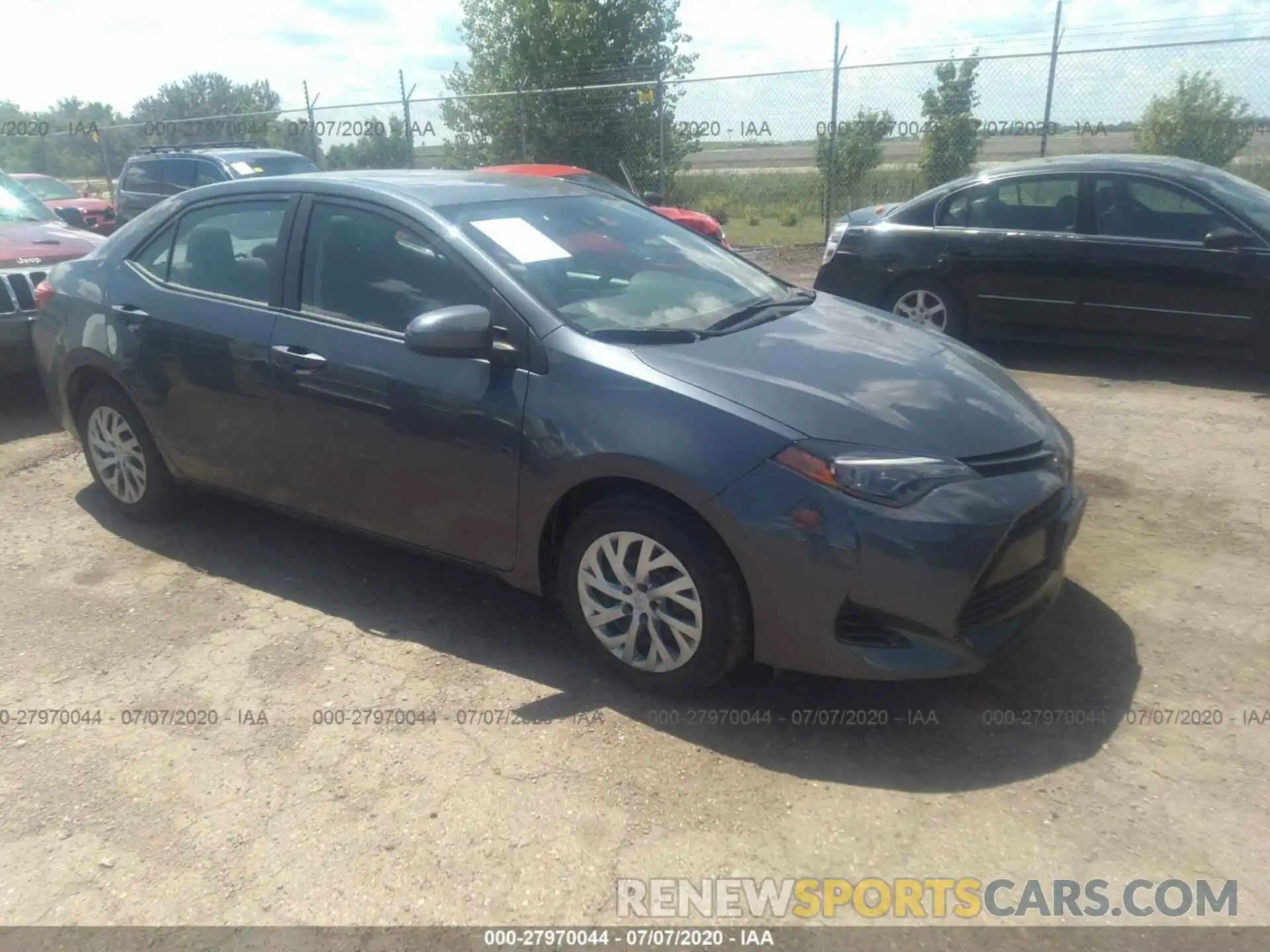 1 Photograph of a damaged car 2T1BURHEXKC133326 TOYOTA COROLLA 2019