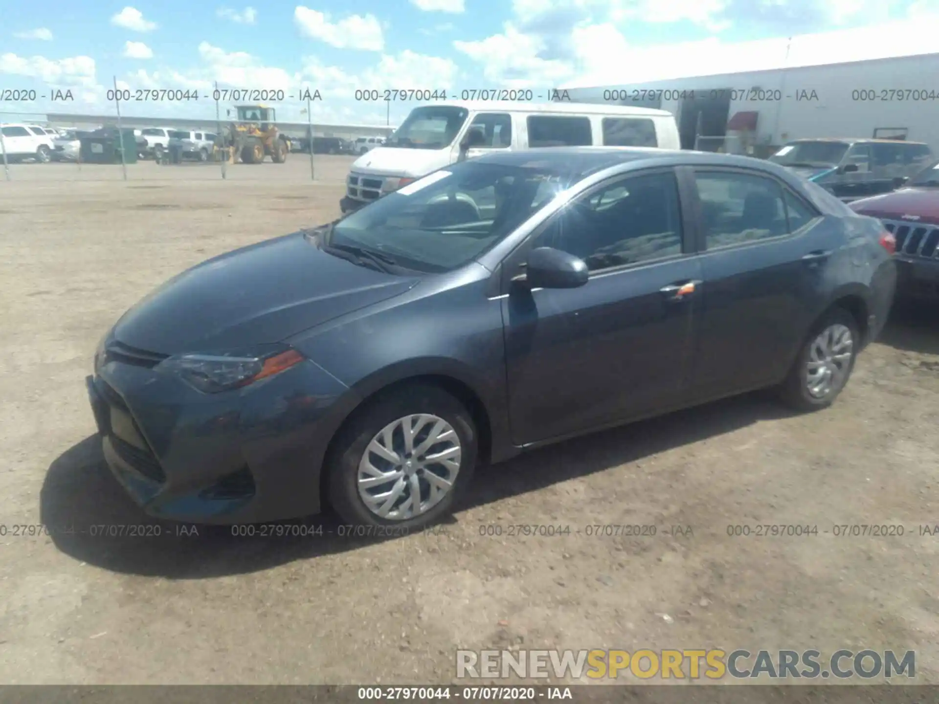 2 Photograph of a damaged car 2T1BURHEXKC133326 TOYOTA COROLLA 2019