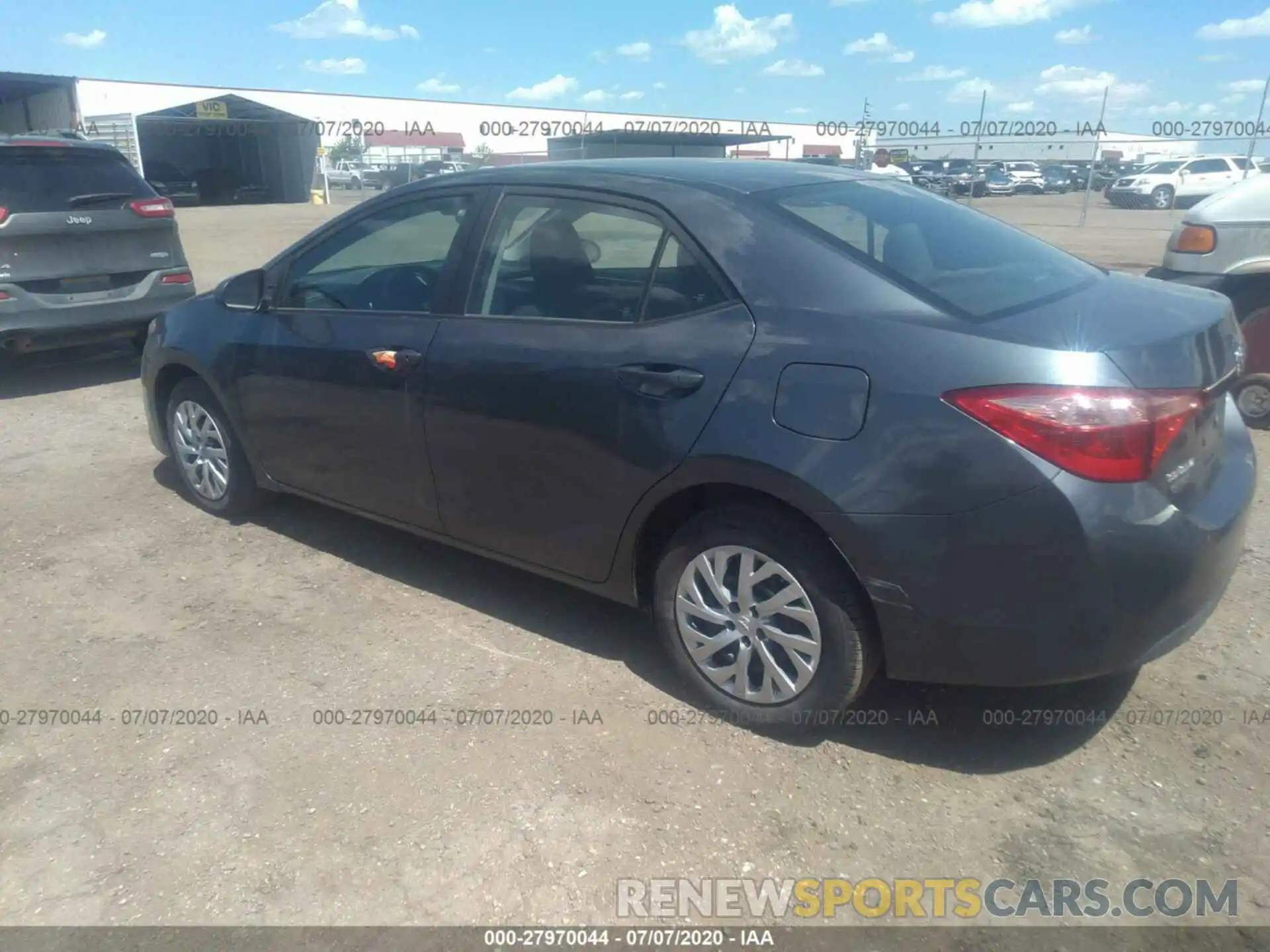 3 Photograph of a damaged car 2T1BURHEXKC133326 TOYOTA COROLLA 2019