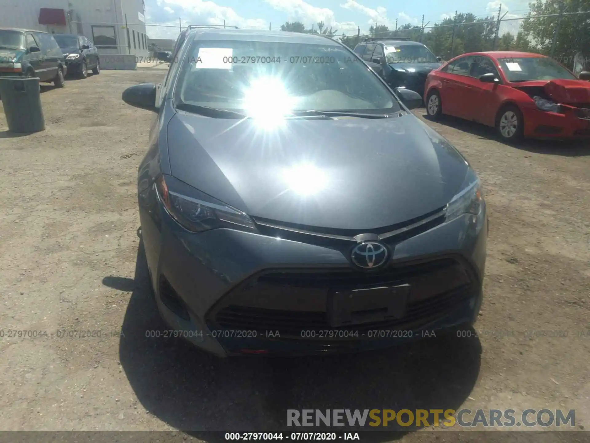 6 Photograph of a damaged car 2T1BURHEXKC133326 TOYOTA COROLLA 2019